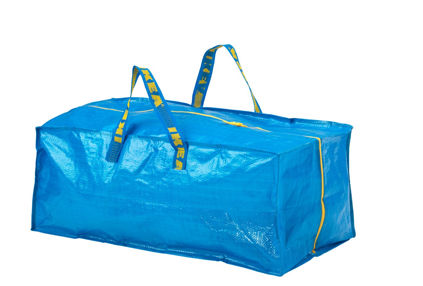 IKEA FRAKTA trunk för kärra, blå, 73x35x30 cm 76 l