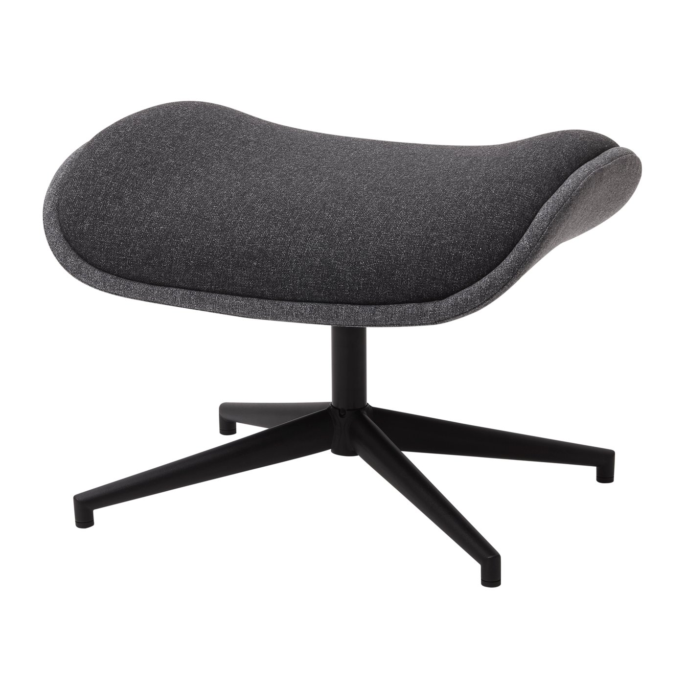 IKEA ÄLEBY fotpall, gunnared mellangrå/mörkgrå