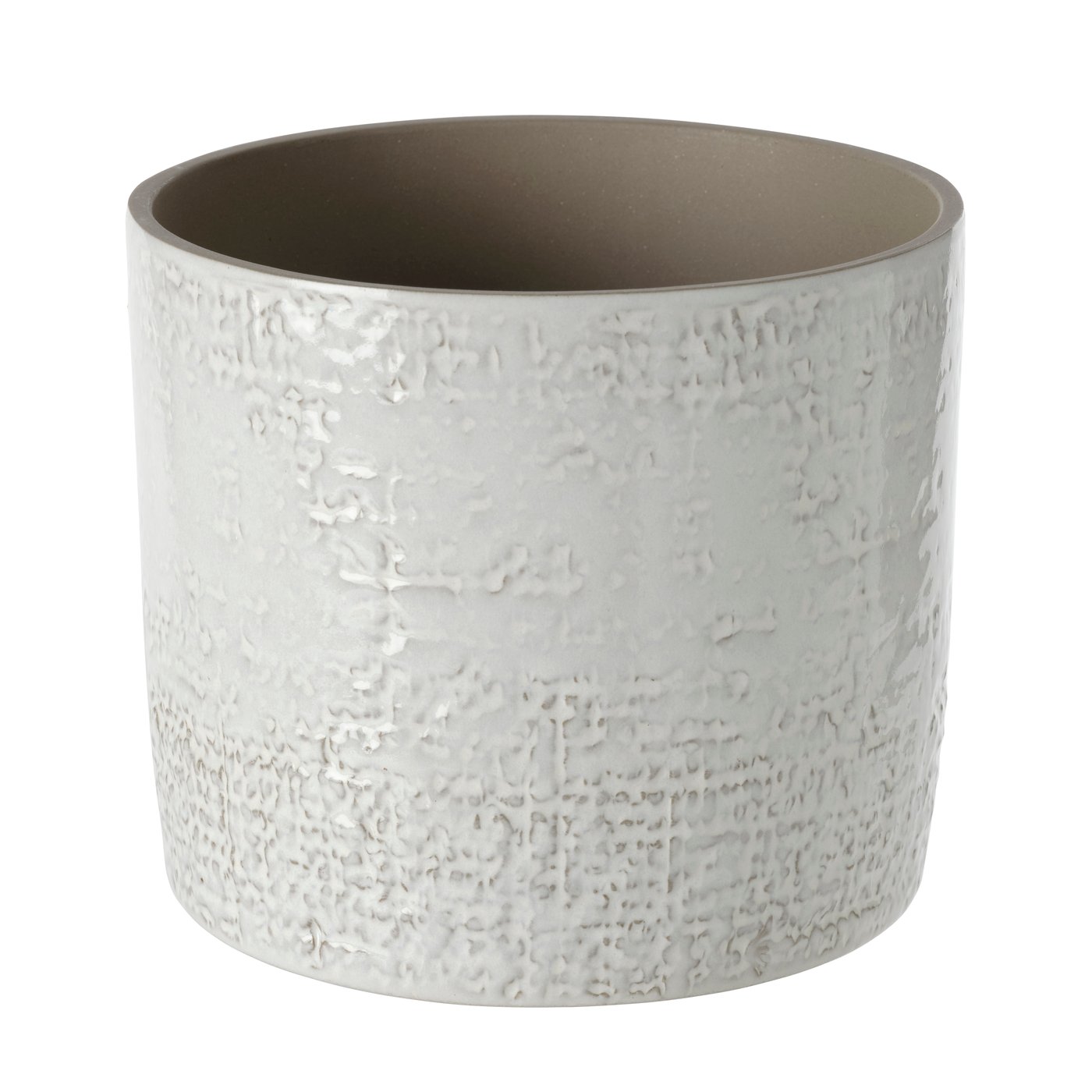 IKEA CHIAFRÖN kruka, inom-/utomhus vit, 15 cm