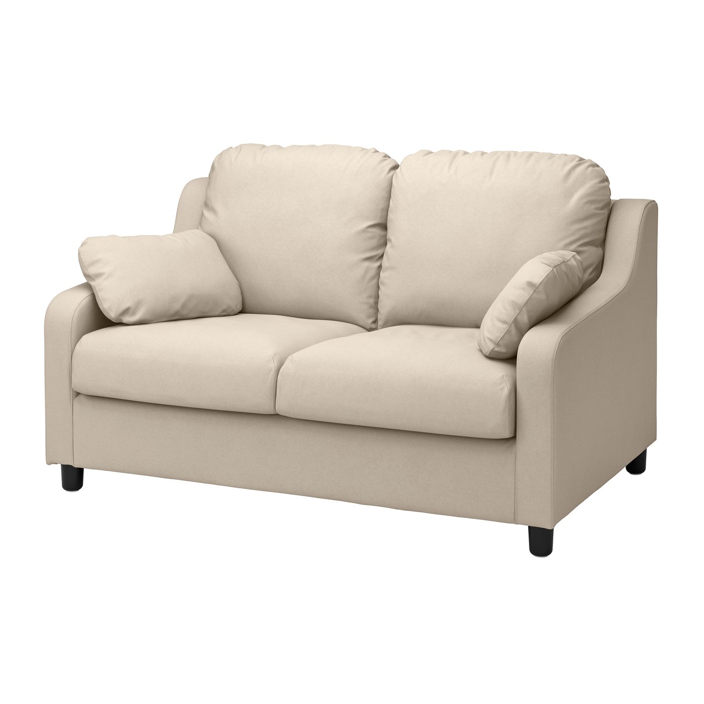 IKEA VINLIDEN klädsel till 2-sitssoffa, hakebo beige