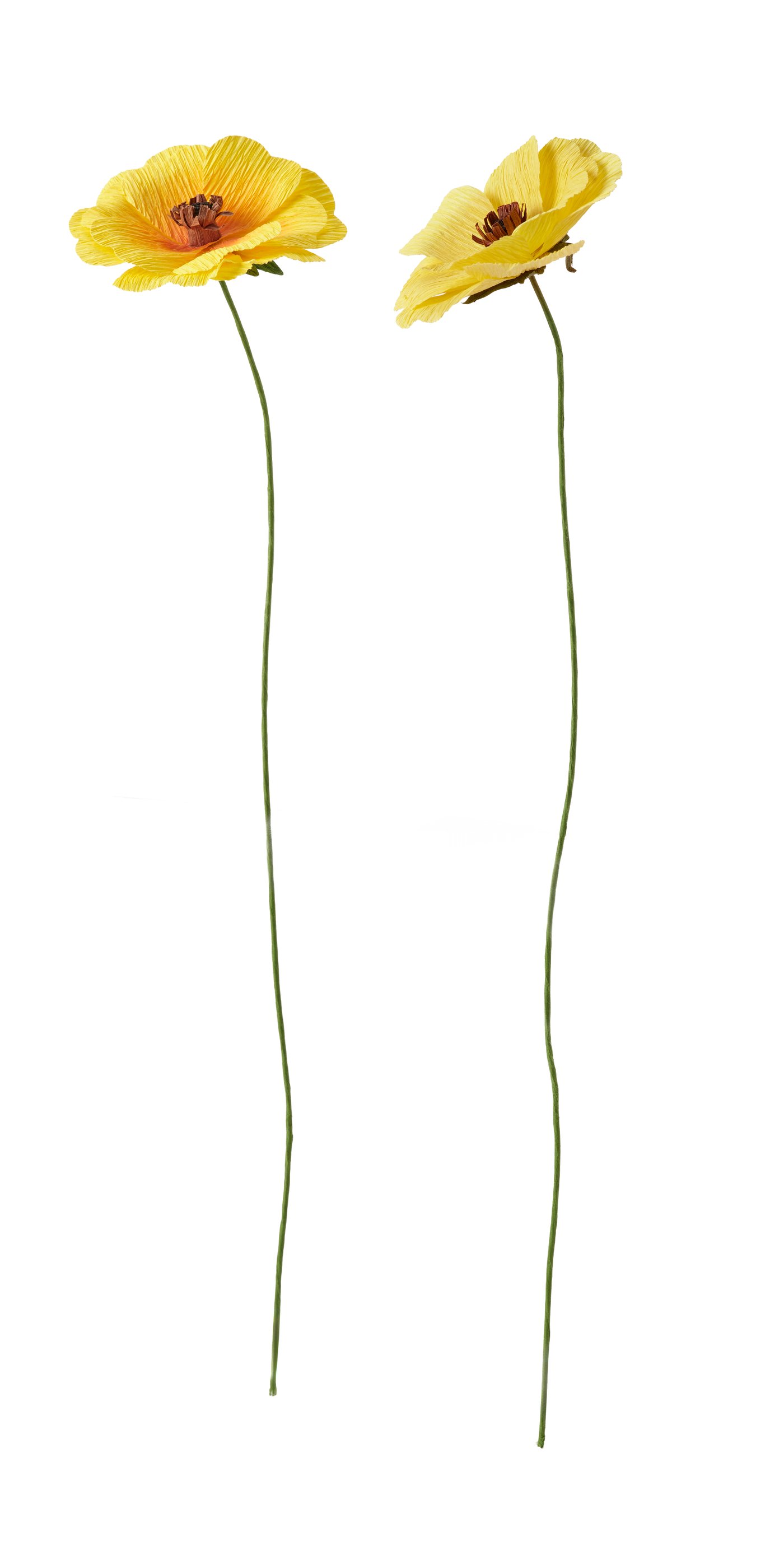 IKEA GULDSPETT plastblomma, papper/ranunkel blandade färger, 35 cm, konstgjord blomma