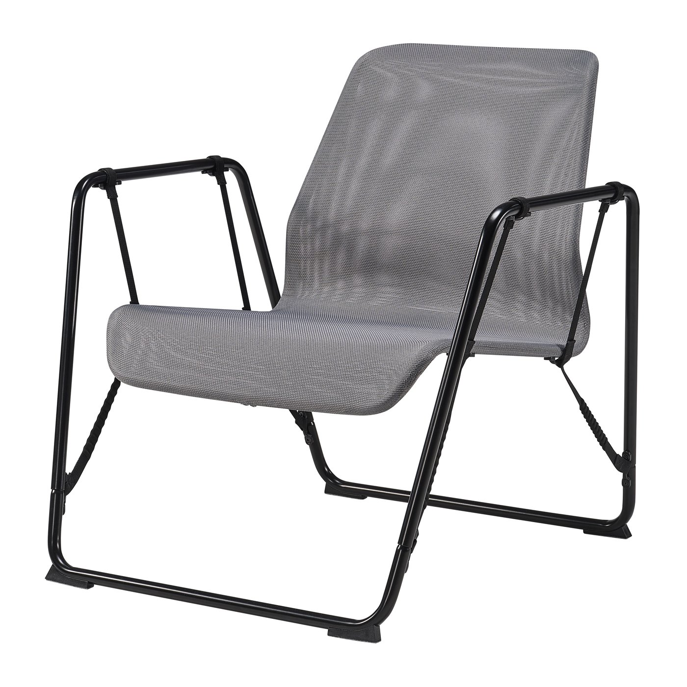 IKEA BRÄNNBOLL gamingfåtölj, grå/svart