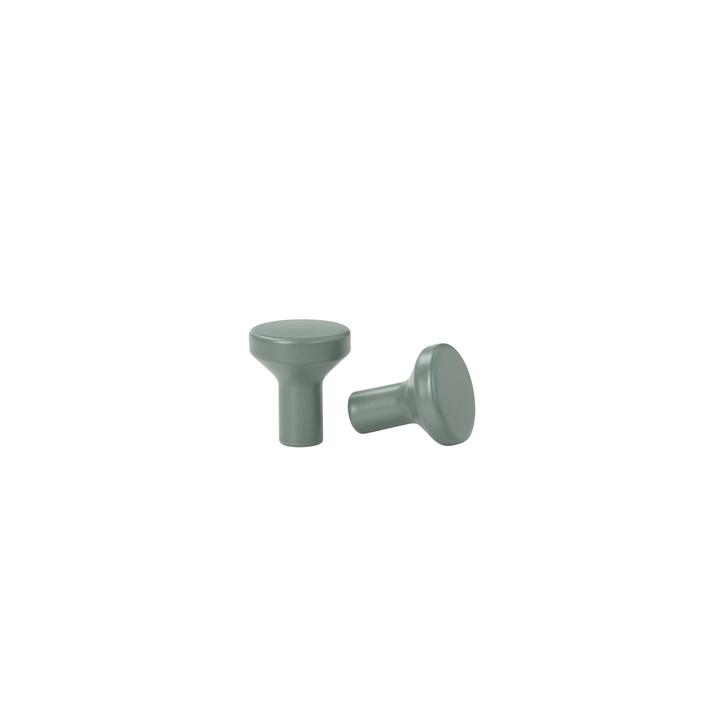 IKEA BAGGANÄS knopp, grågrön, 21 mm