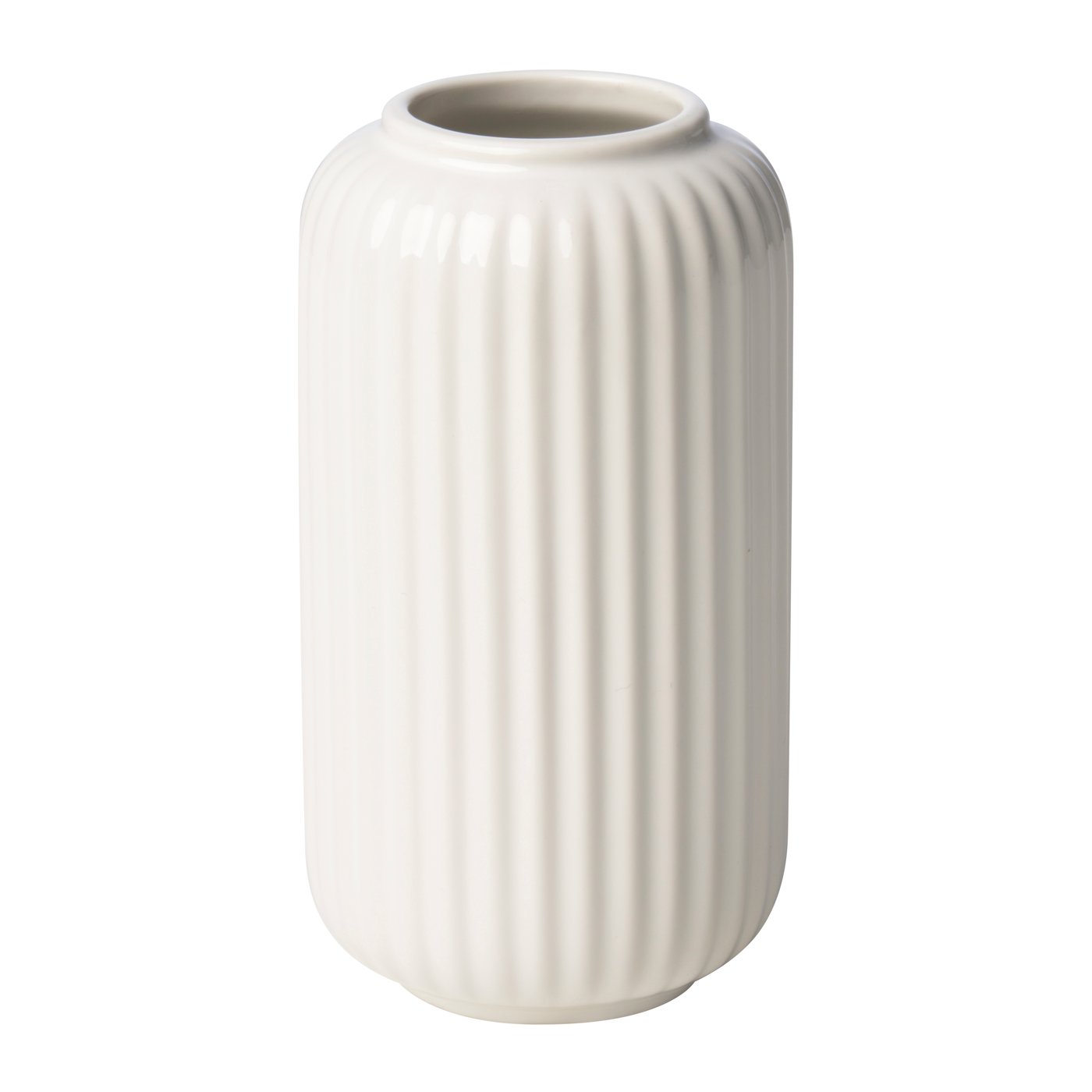 IKEA STILREN vas, vit, 12 cm