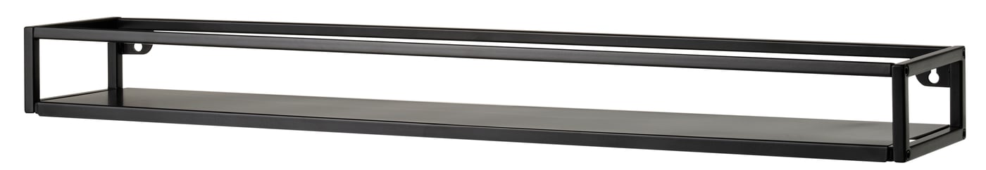 IKEA LINDÅSEN display-hylla, antracit, 75 cm