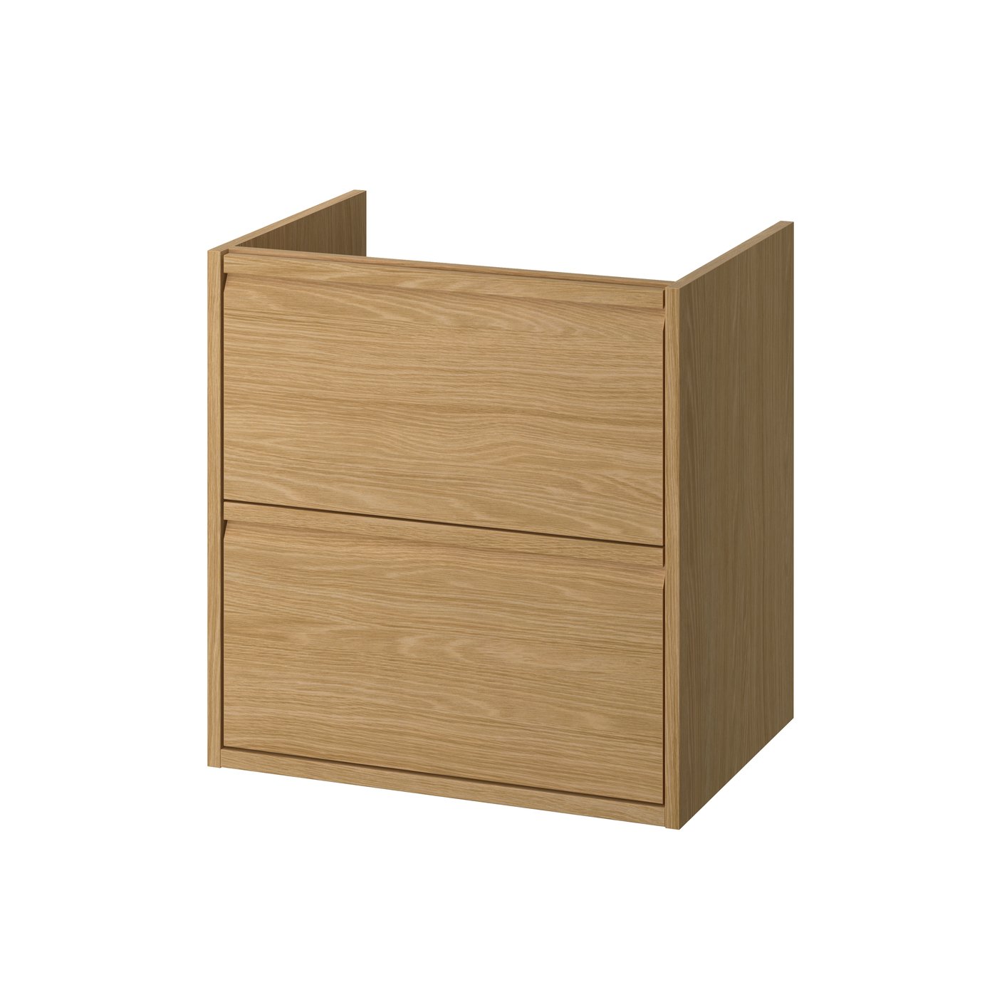 IKEA ÄNGSJÖN kommod med lådor, ekmönstrad, 60x48x63 cm