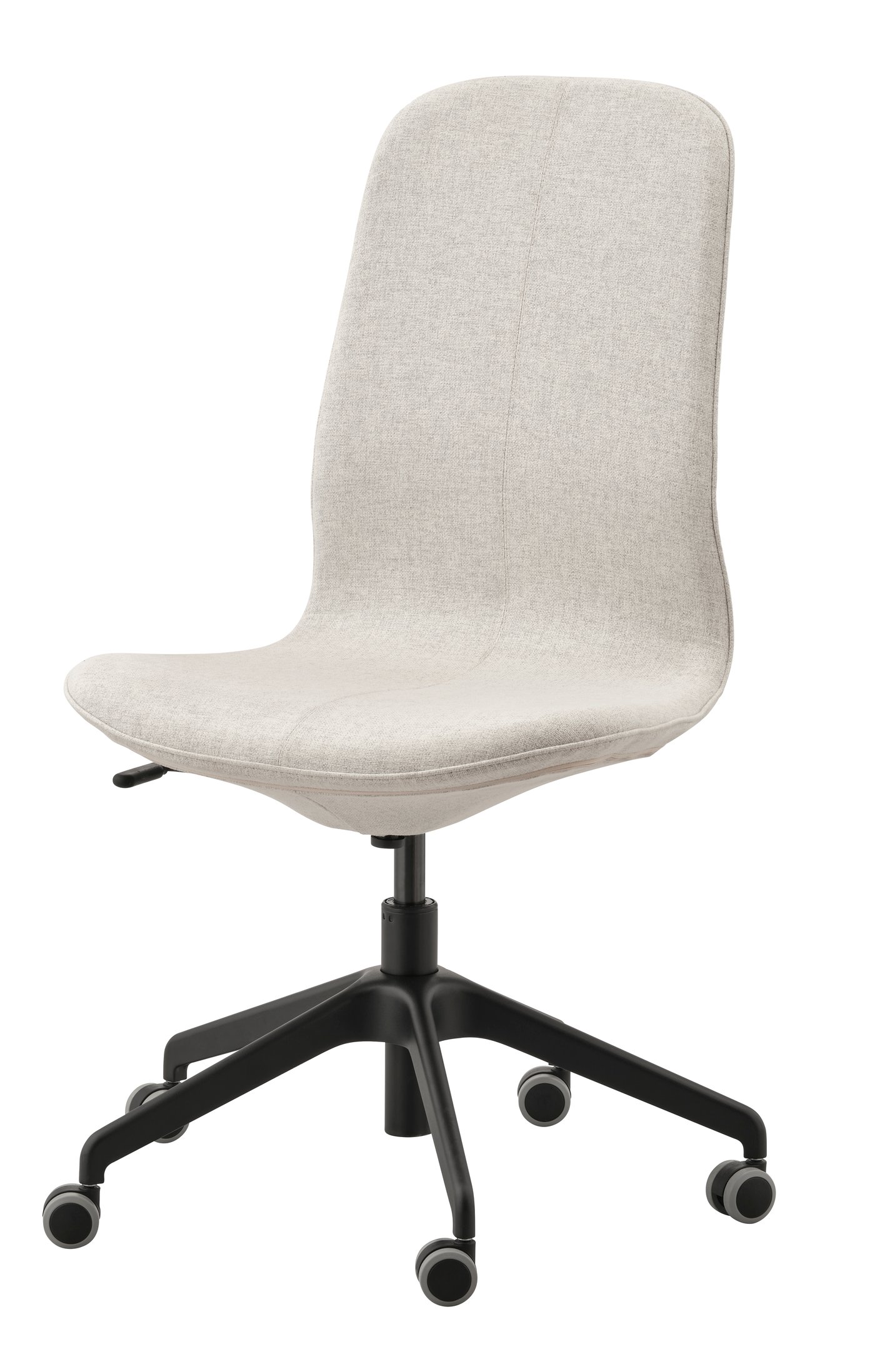 IKEA LÅNGFJÄLL konferensstol, gunnared beige/svart