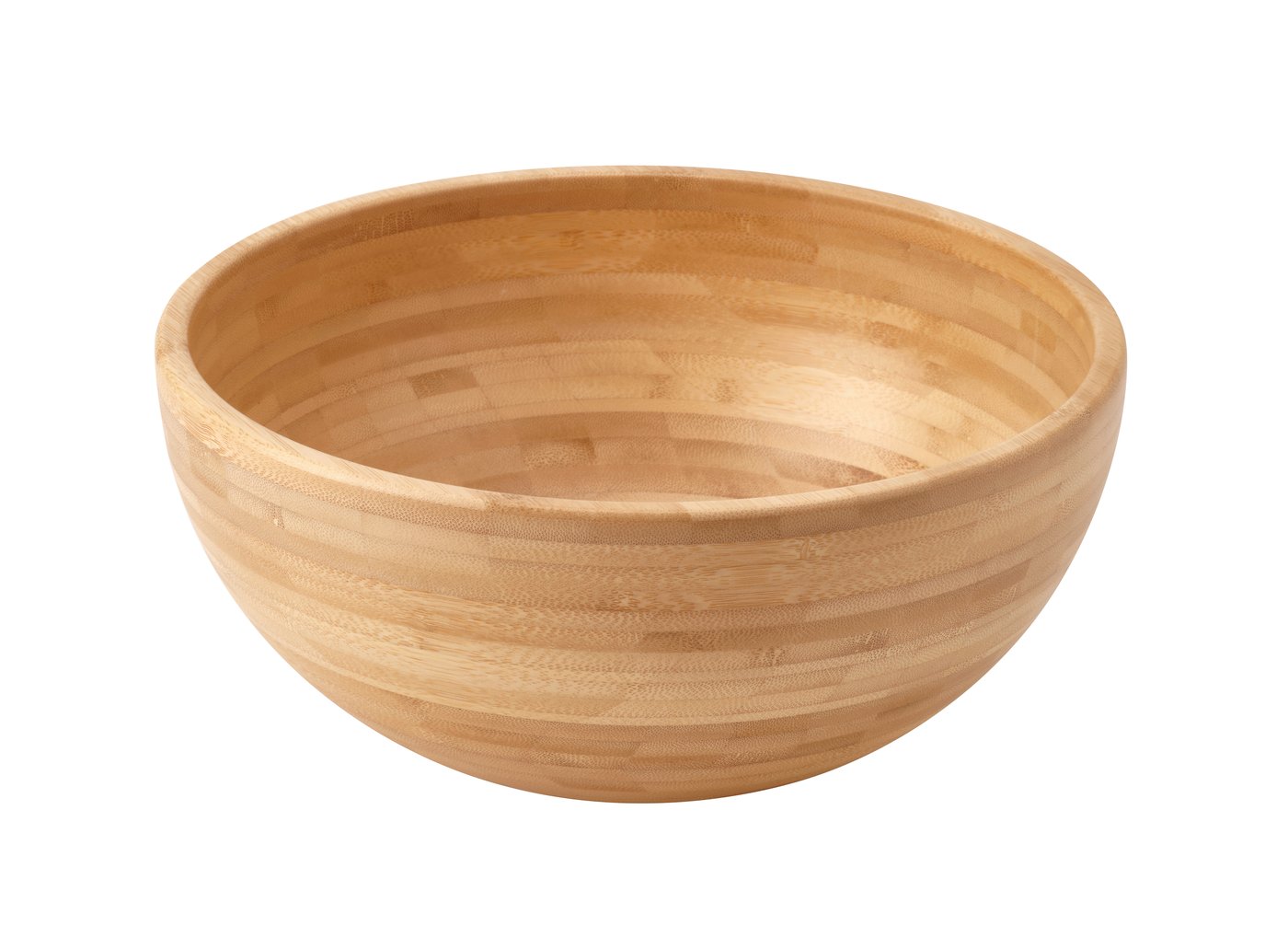 IKEA BLANDA MATT serveringsskål, bambu, 28 cm