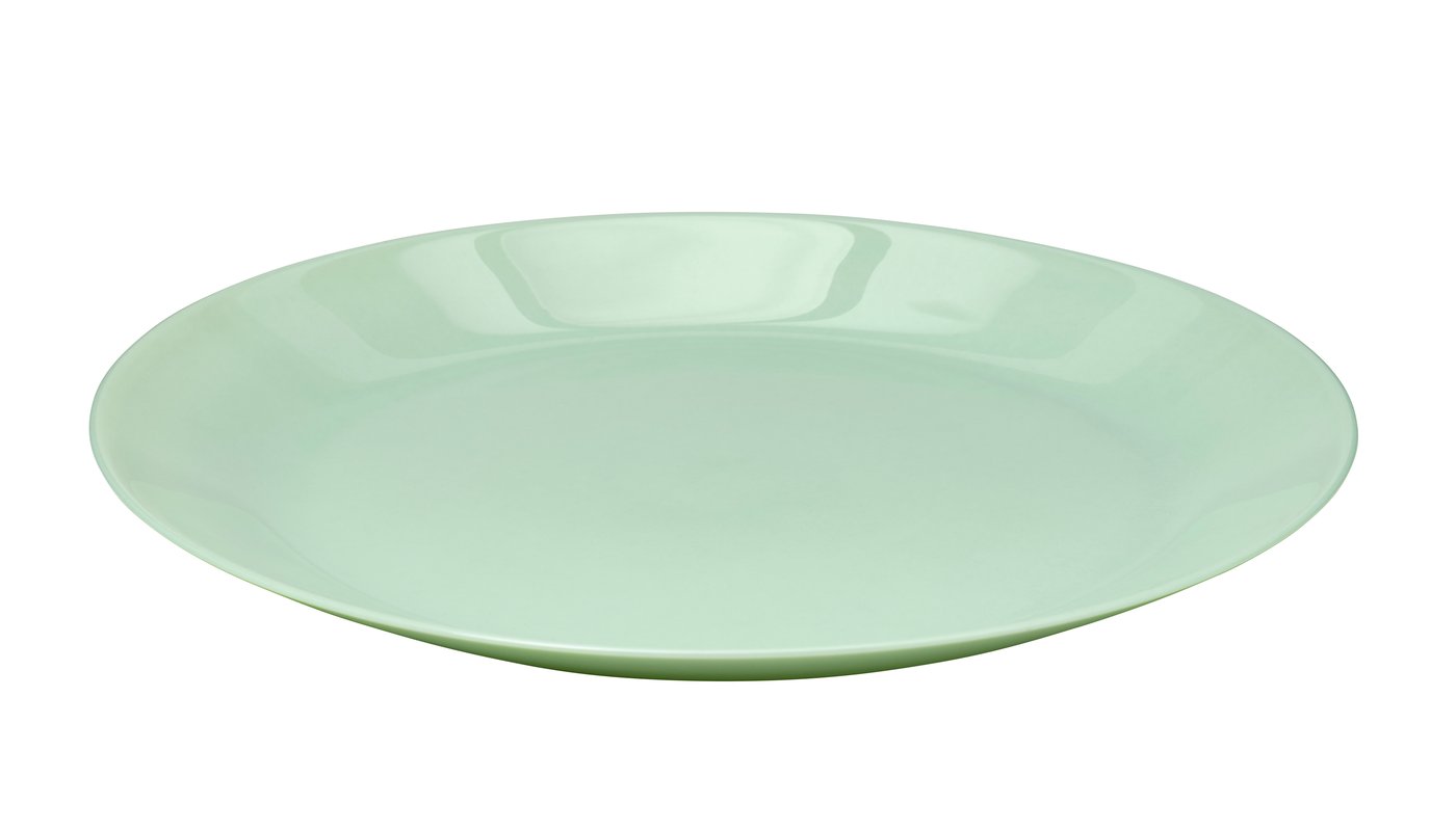 IKEA OFTAST tallrik, ljusgrön, 25 cm