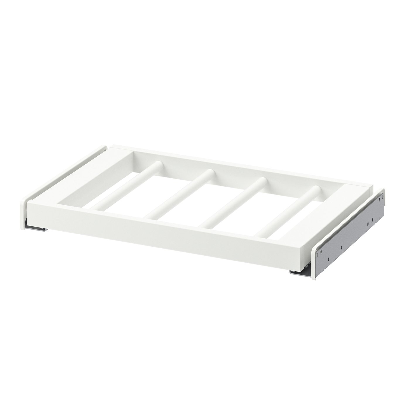 IKEA KOMPLEMENT utdragbar byxhängare, vit, 50x35 cm