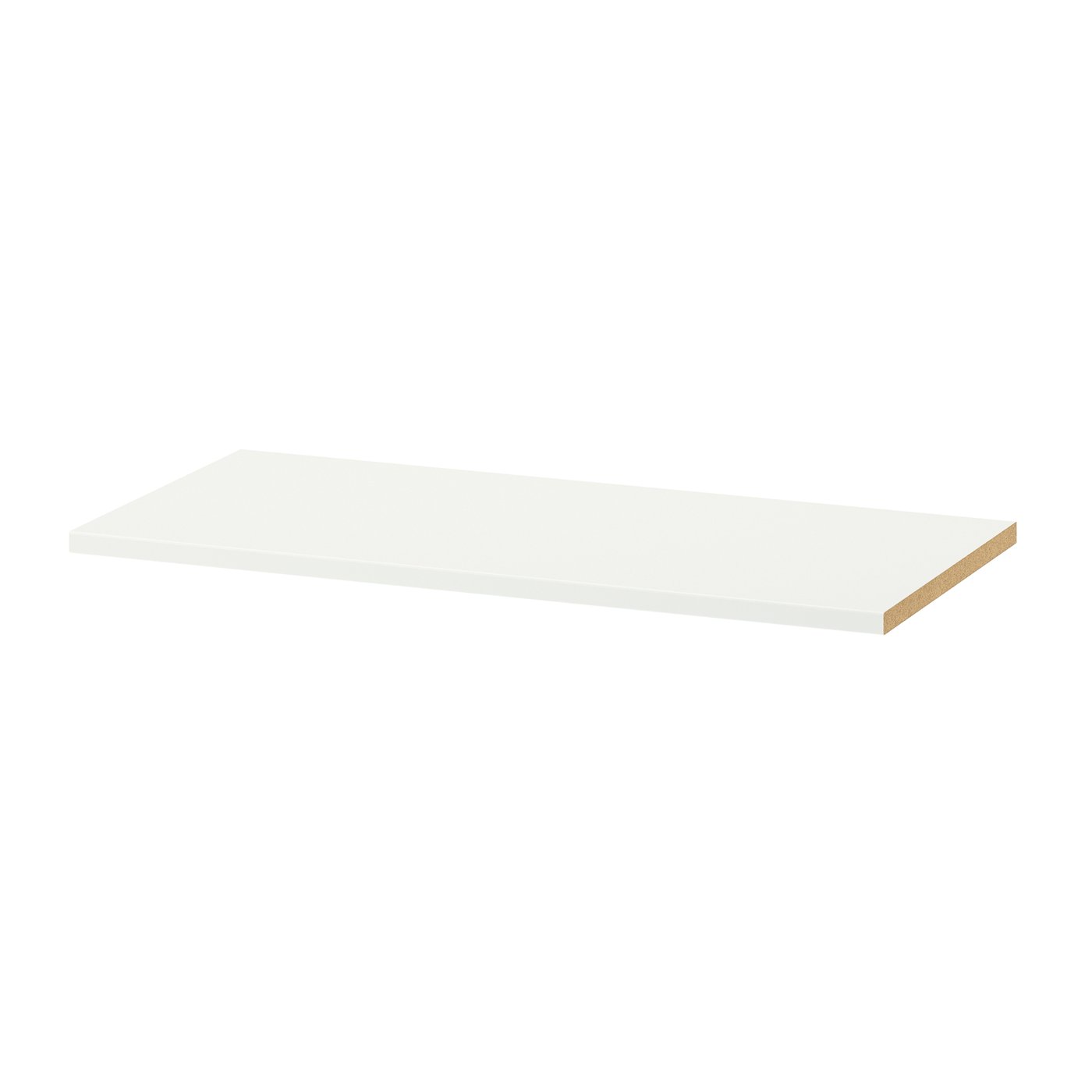 IKEA KOMPLEMENT hyllplan, vit, 75x35 cm