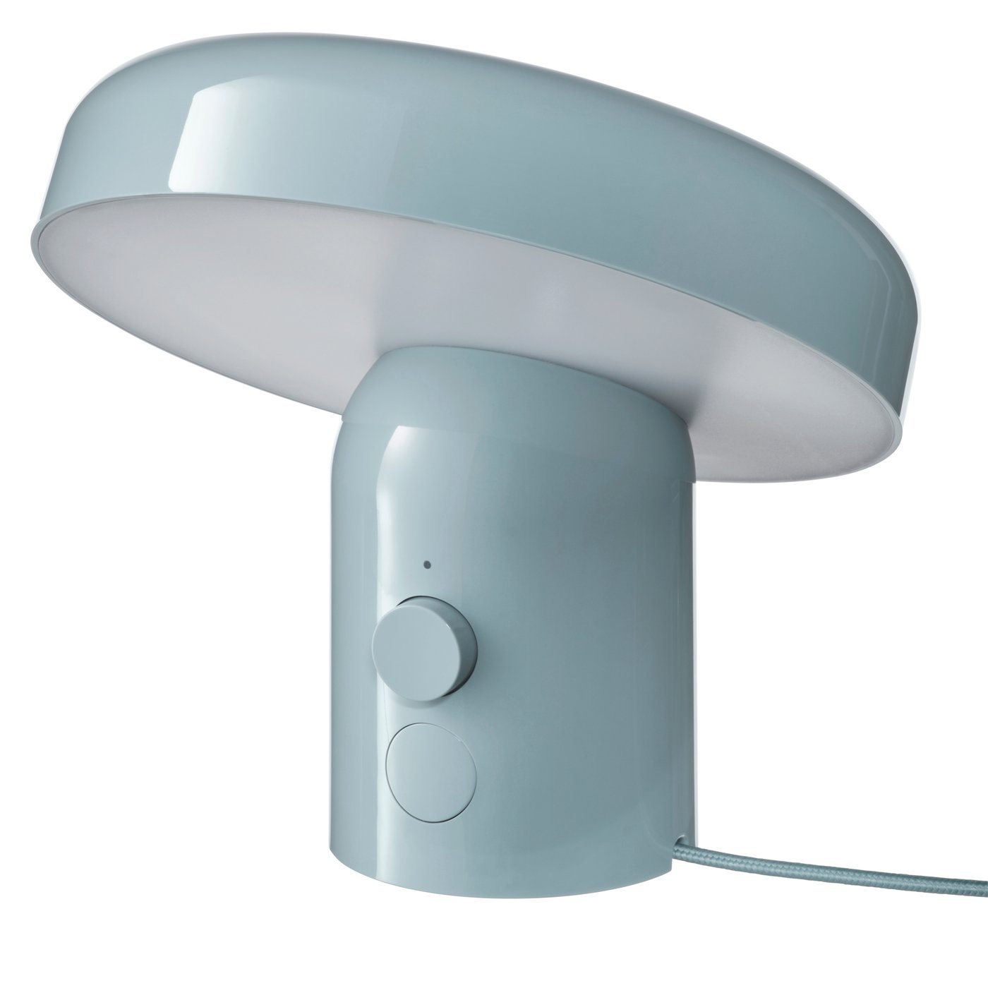 IKEA BLOMPRAKT Bluetooth-högtalare med lampa, ljusblå