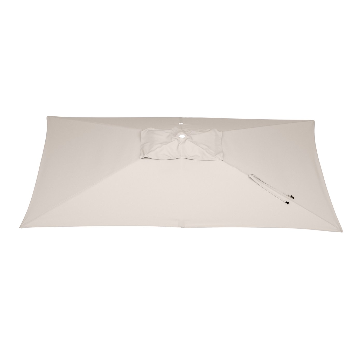 IKEA SVALÖN parasolltyg, ljust gråbeige, 300x200 cm