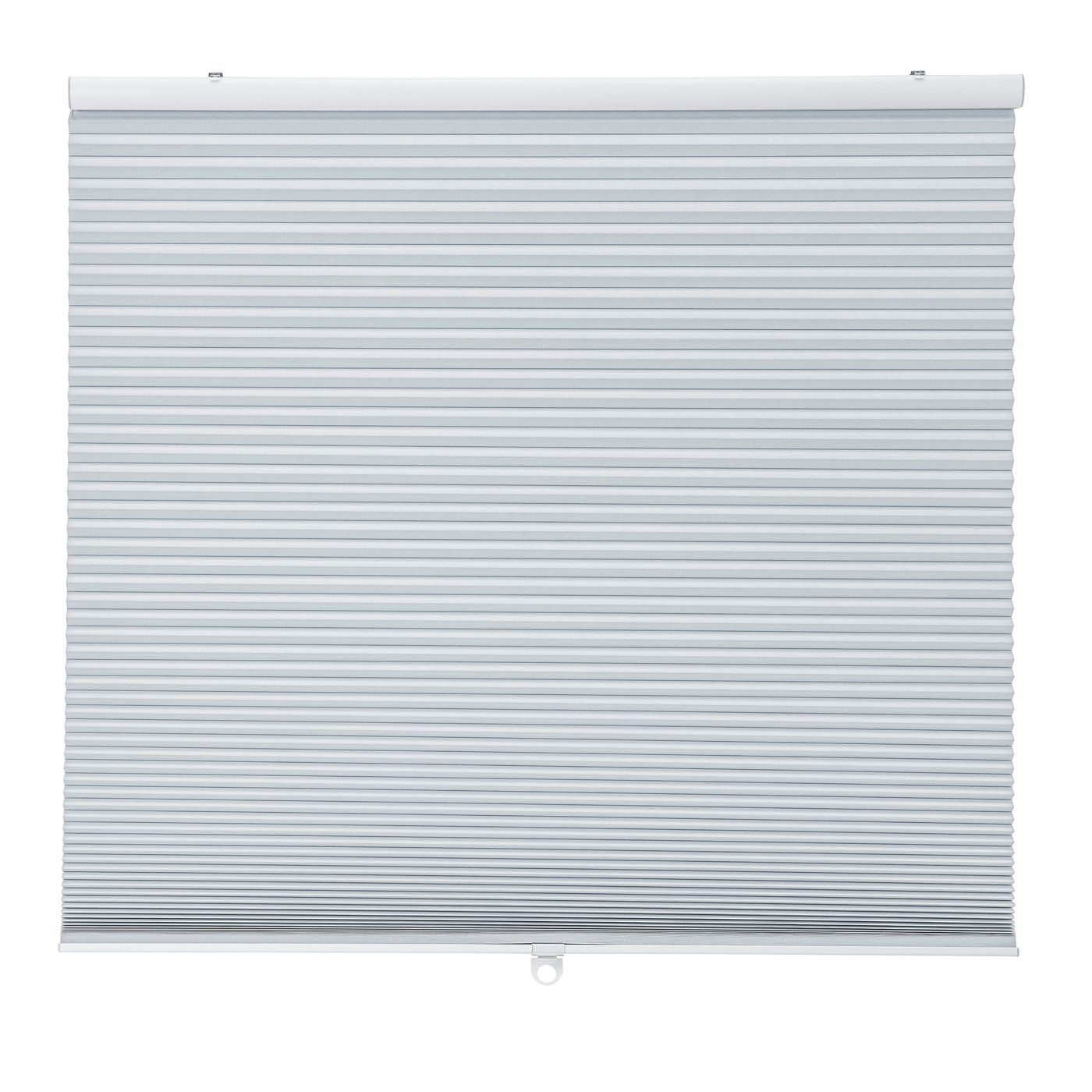 IKEA TRIPPEVALS mörkläggande plisségardin, vit, 100x195 cm
