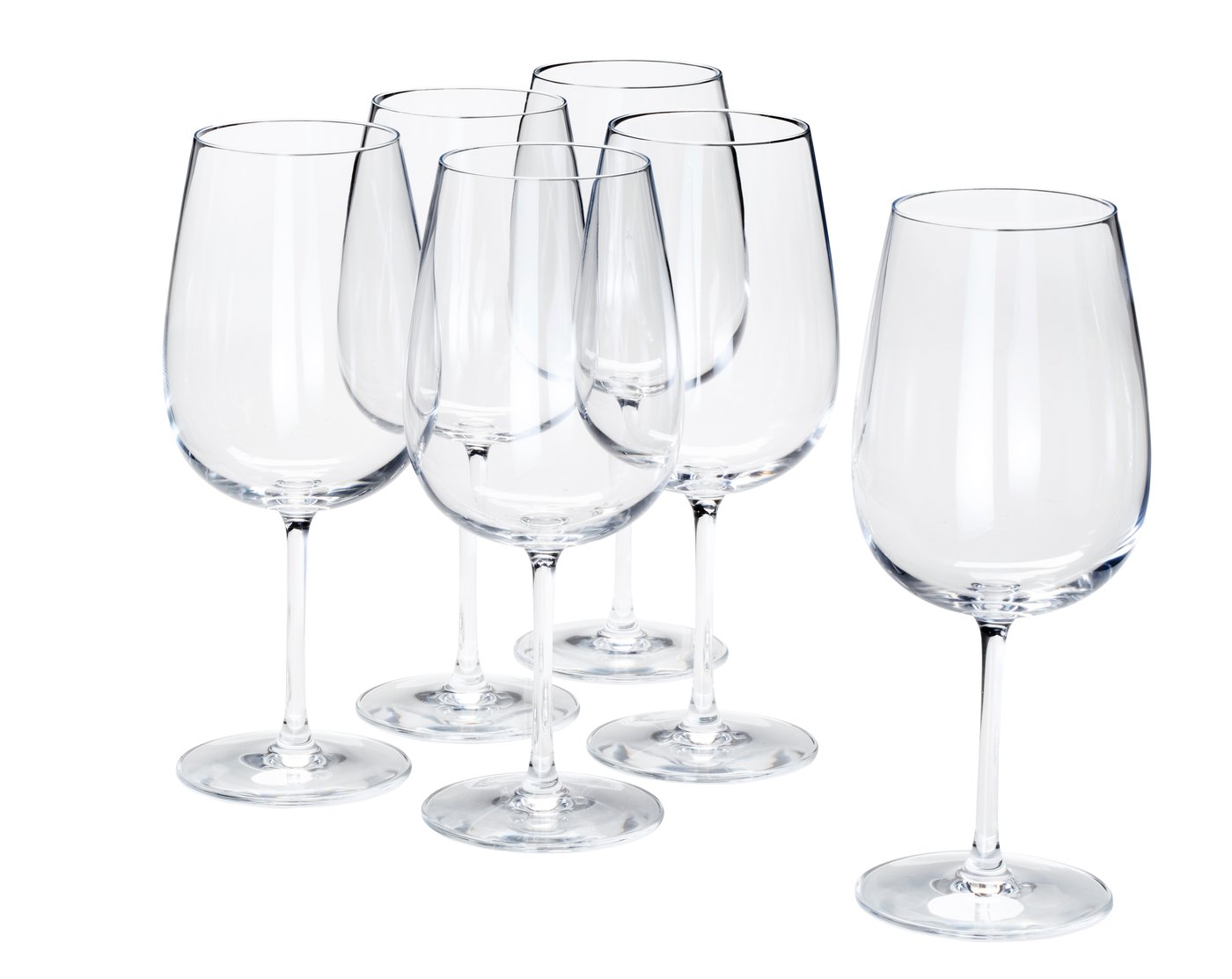 IKEA STORSINT rödvinsglas, klarglas, 68 cl