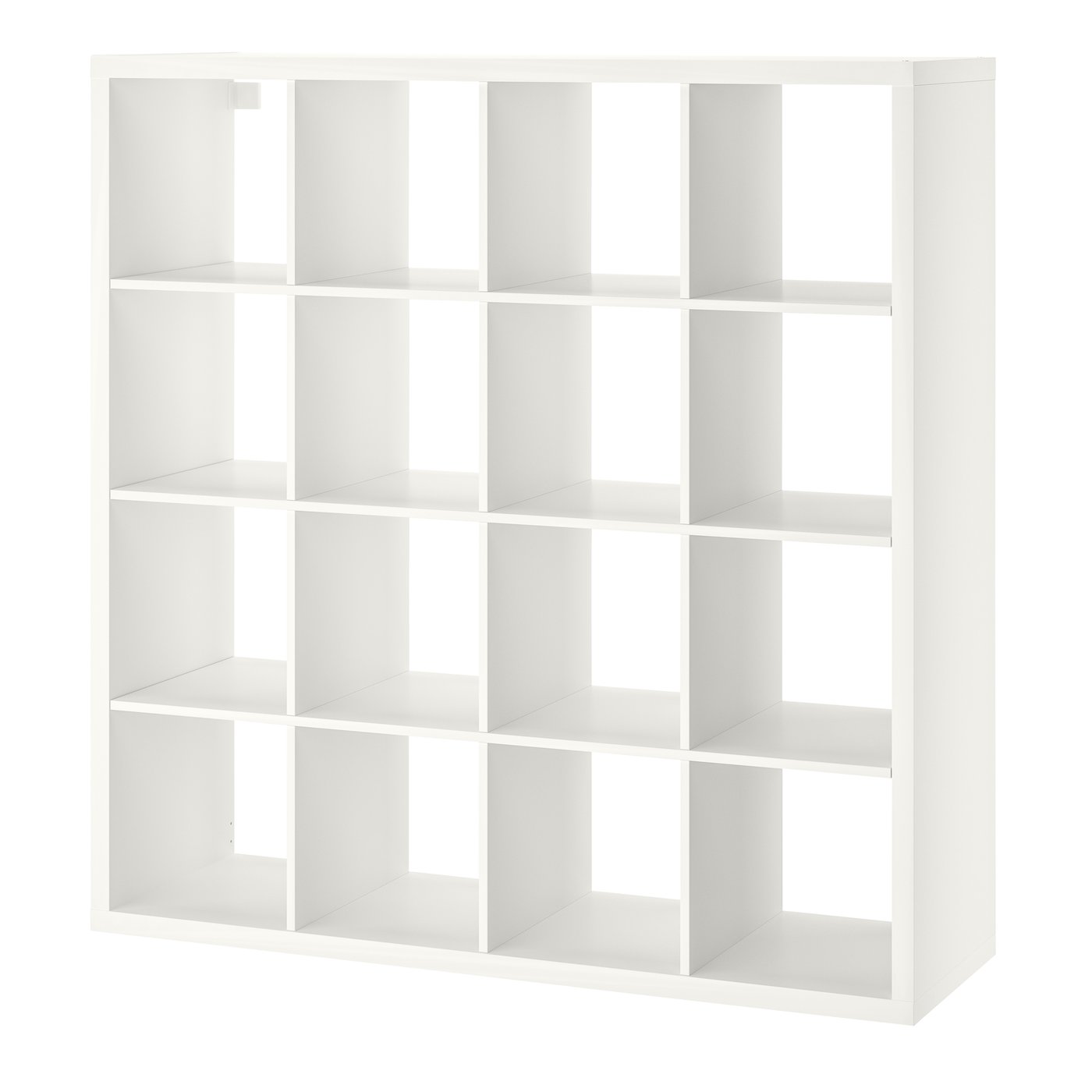 IKEA KALLAX hylla, vit, 147x147 cm