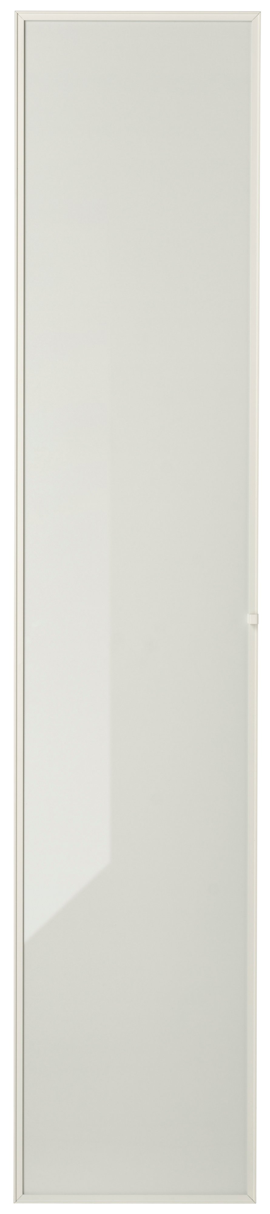 IKEA HÖGBO vitrindörr, vit, 40x192 cm