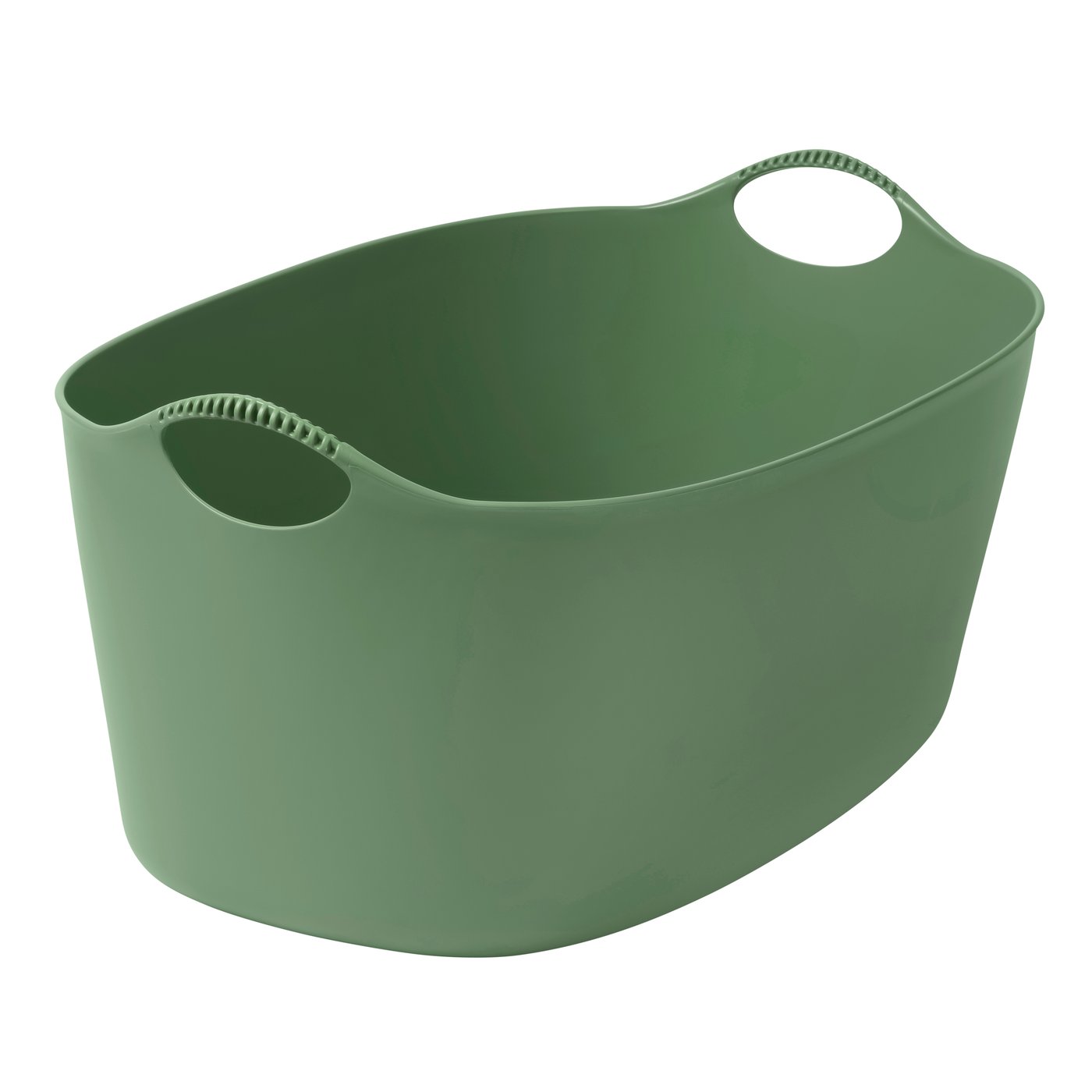 IKEA TORKIS flexi tvättkorg, inom-/utomhus, grön, 35 l