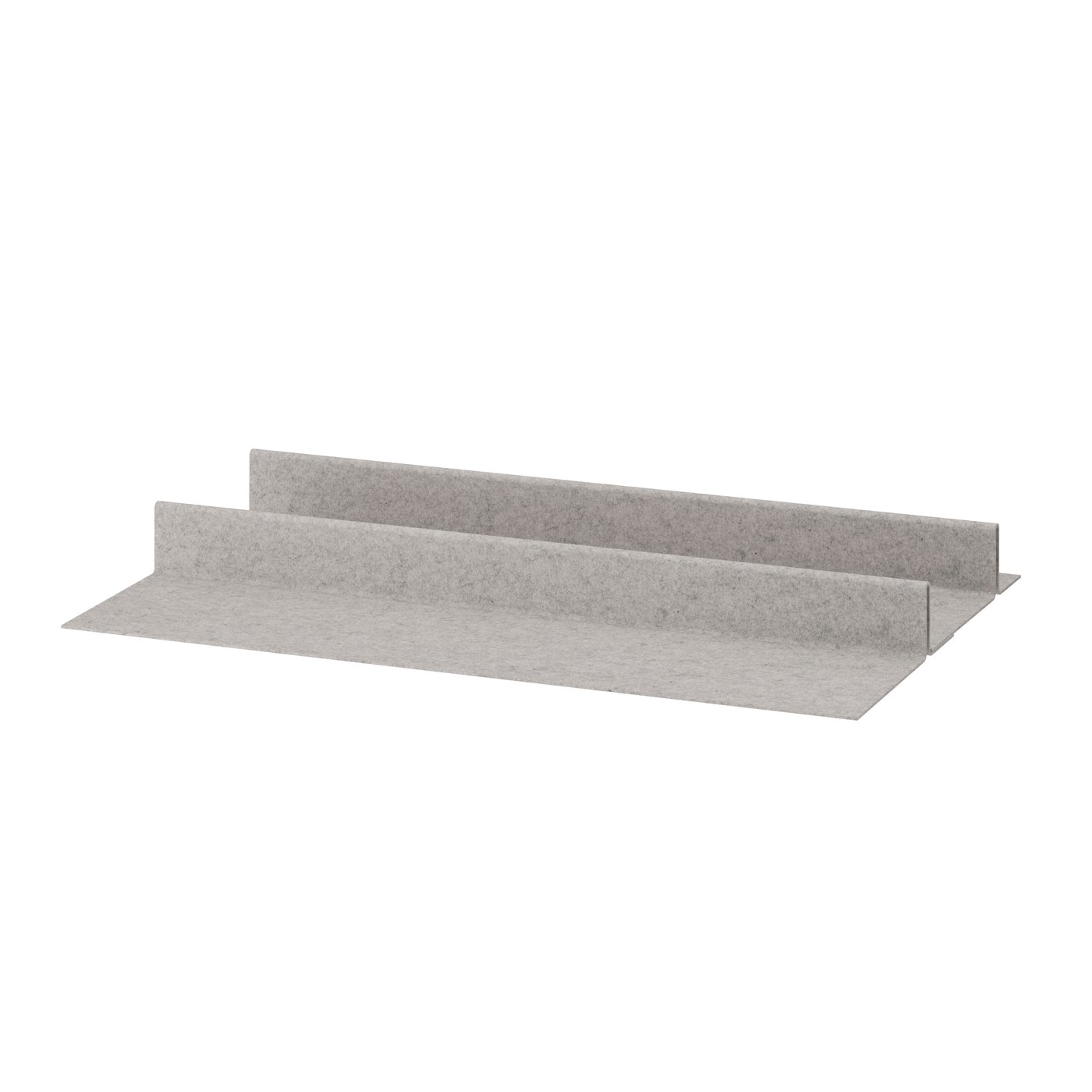 IKEA KOMPLEMENT skoinsats för utdragbart hyllplan, ljusgrå, 100x58 cm