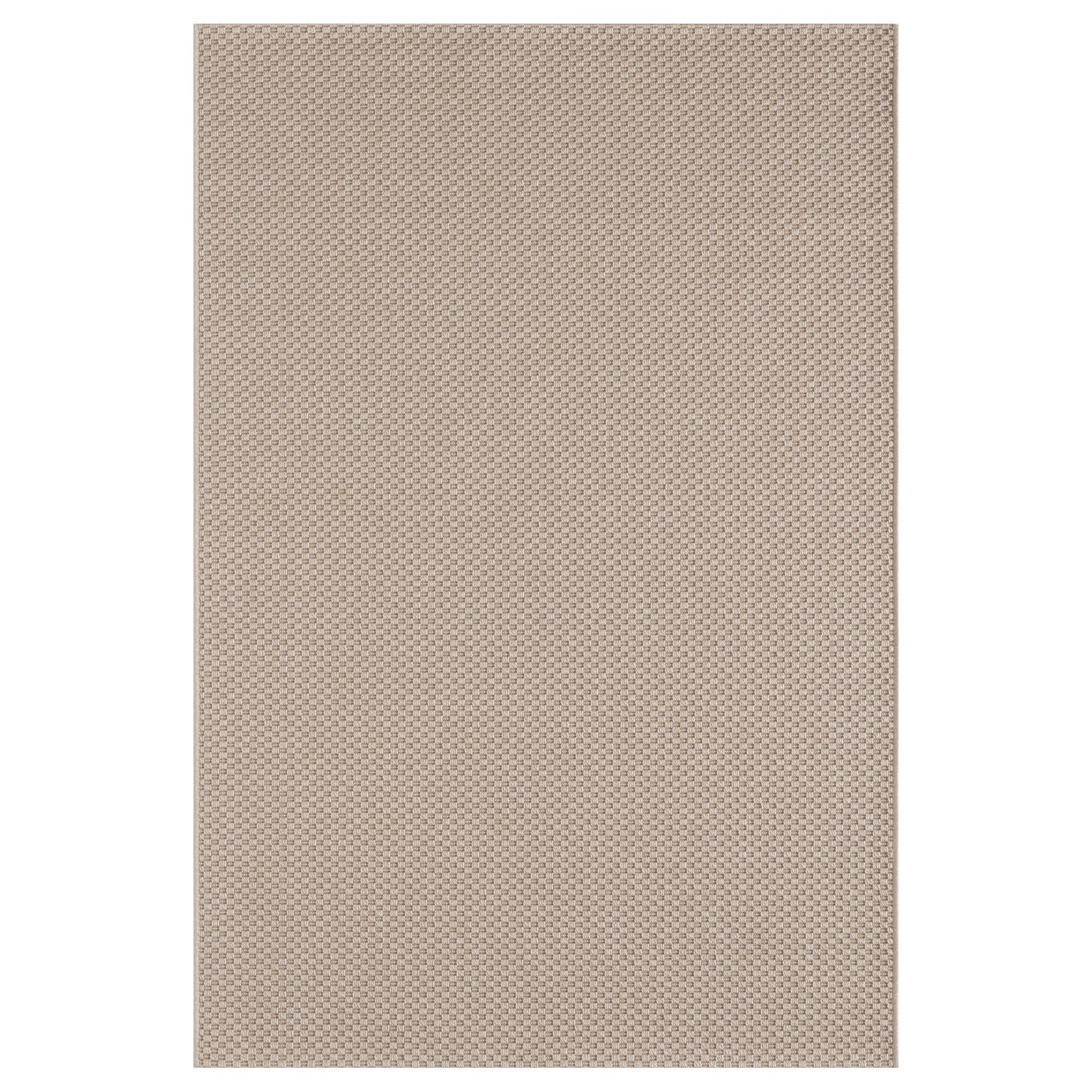 IKEA MORUM matta slätvävd, inom-/utomhus, beige, 120x180 cm