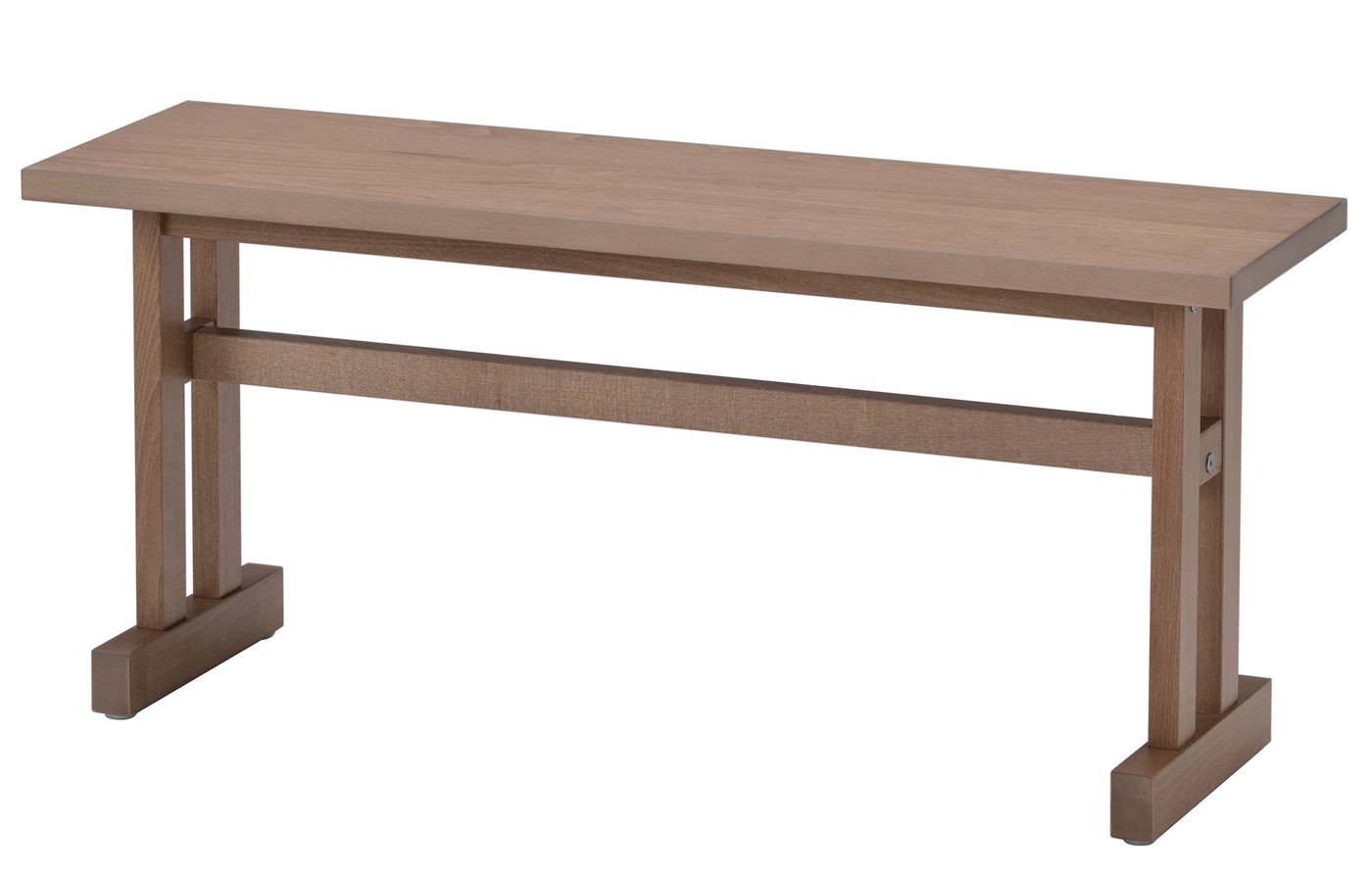 IKEA KLIMPFJÄLL bänk, gråbrun, 102 cm