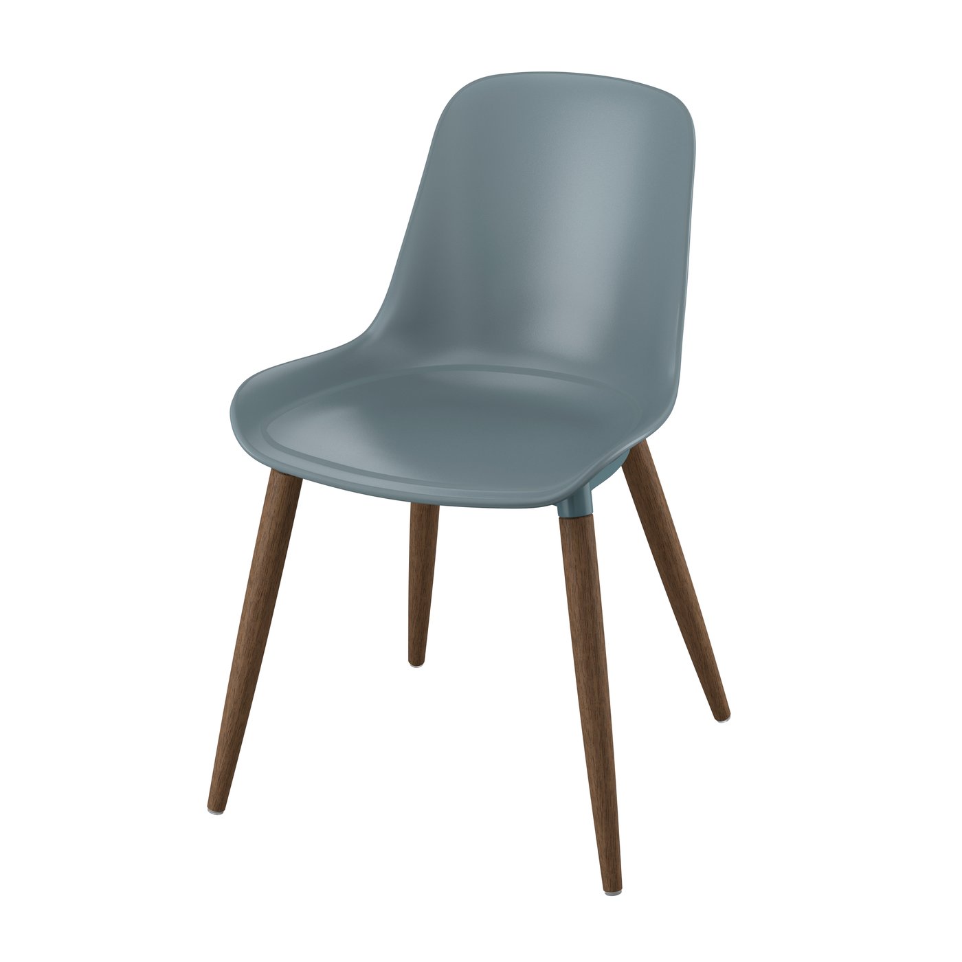 IKEA GRÖNSTA stol, inom-/utomhus gråturkos