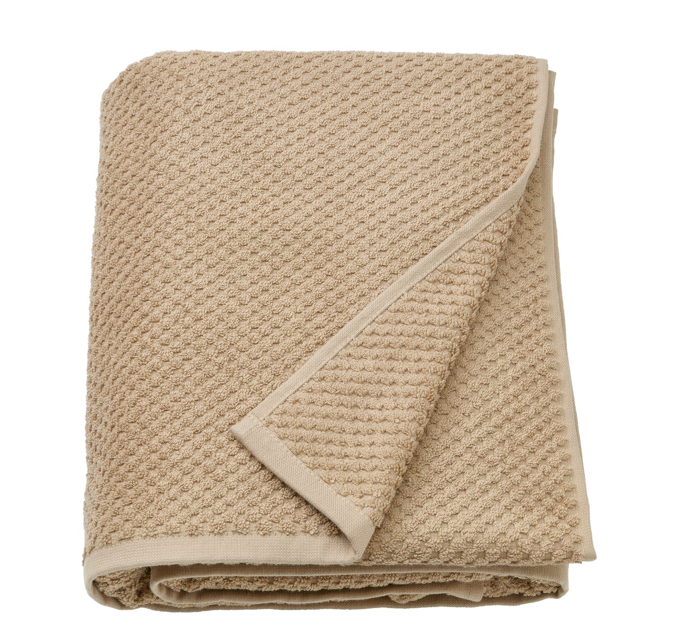 IKEA GULVIAL badlakan, beige, 100x150 cm