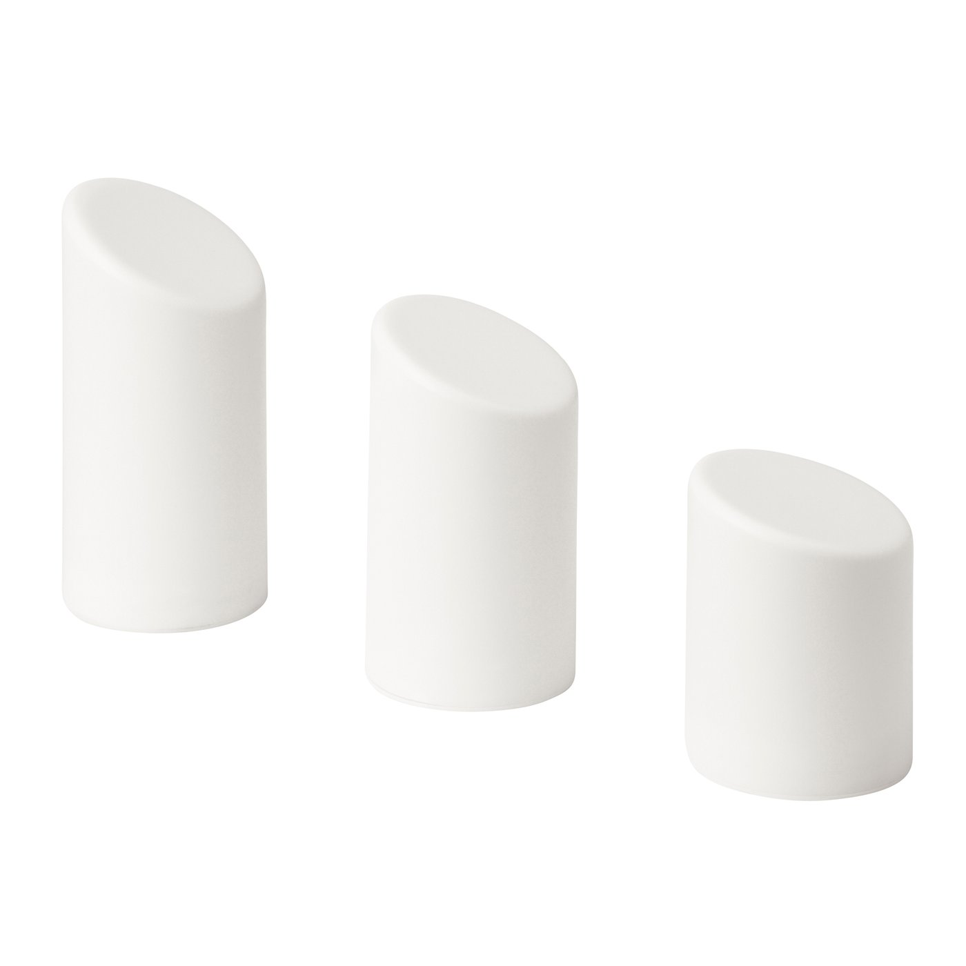 IKEA ÄDELLÖVSKOG LED blockljus in-/utomhus, set om 3