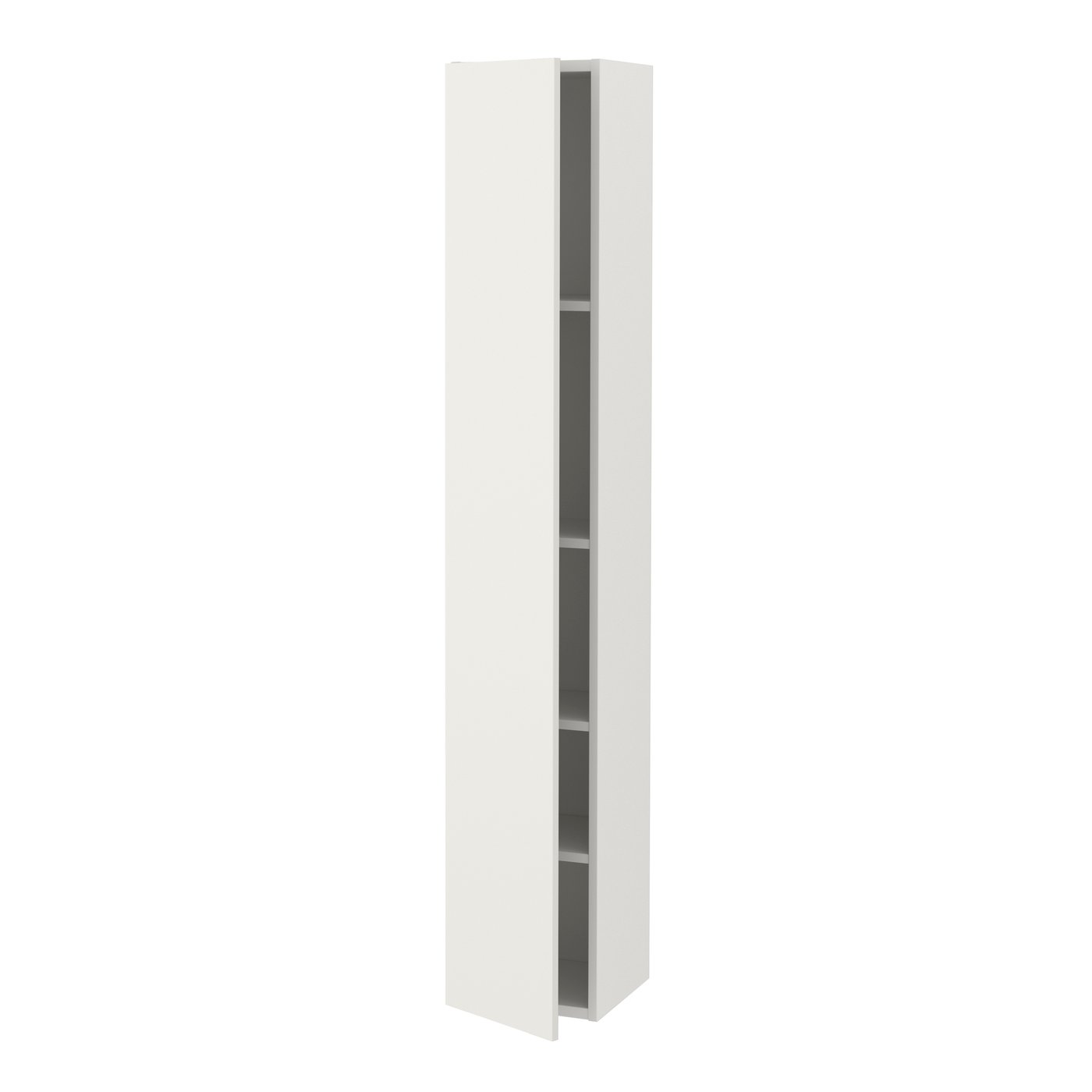 IKEA ENHET högskåp med dörr, vit, 30x32x180 cm