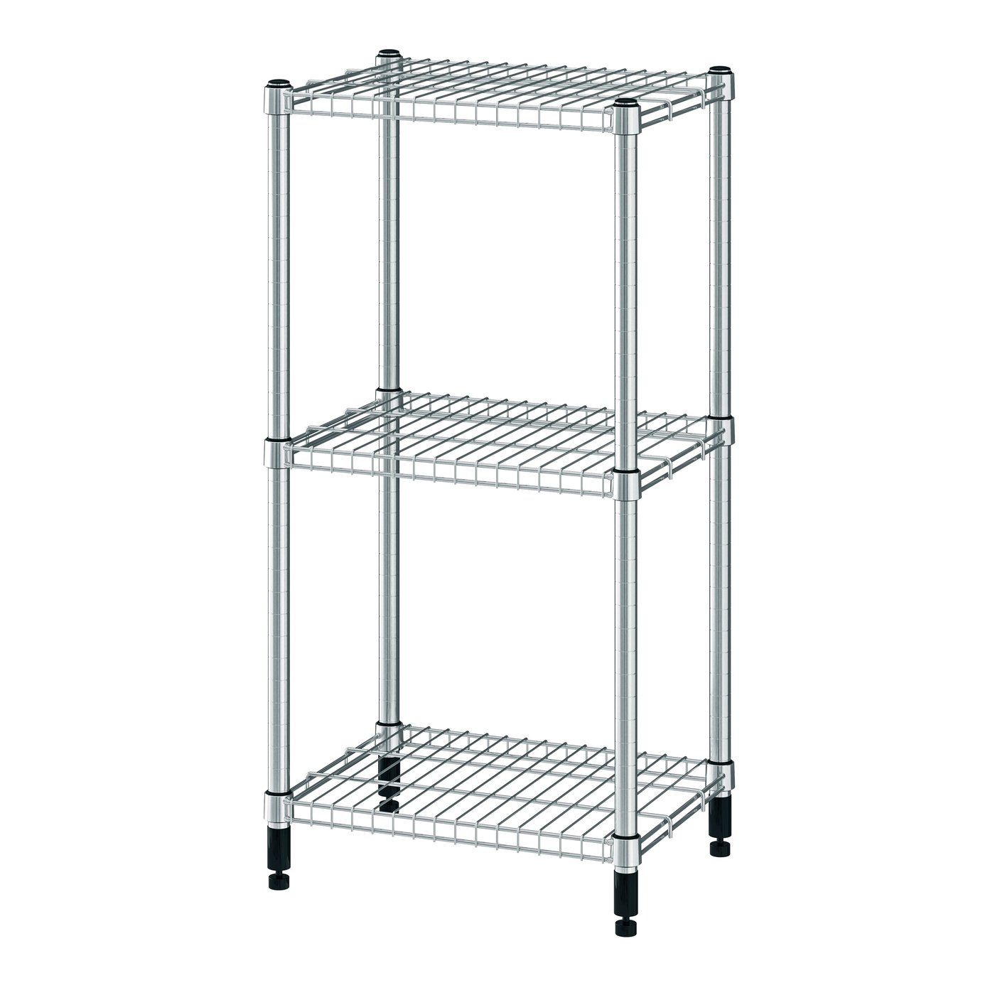 IKEA OMAR hylla, förzinkad, 46x36x94 cm