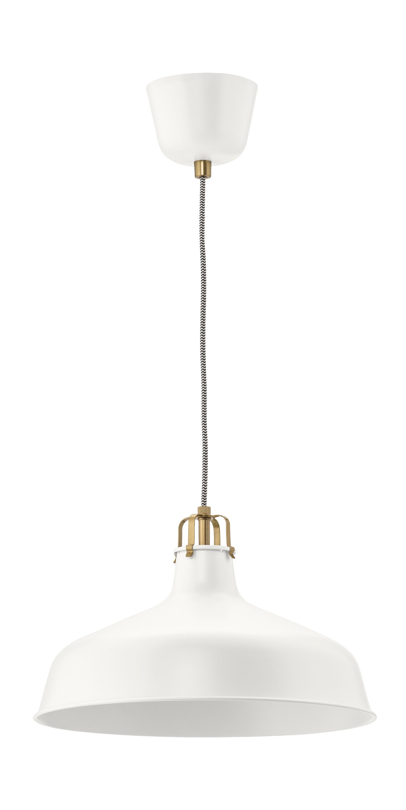 IKEA RANARP taklampa, off-white, 38 cm
