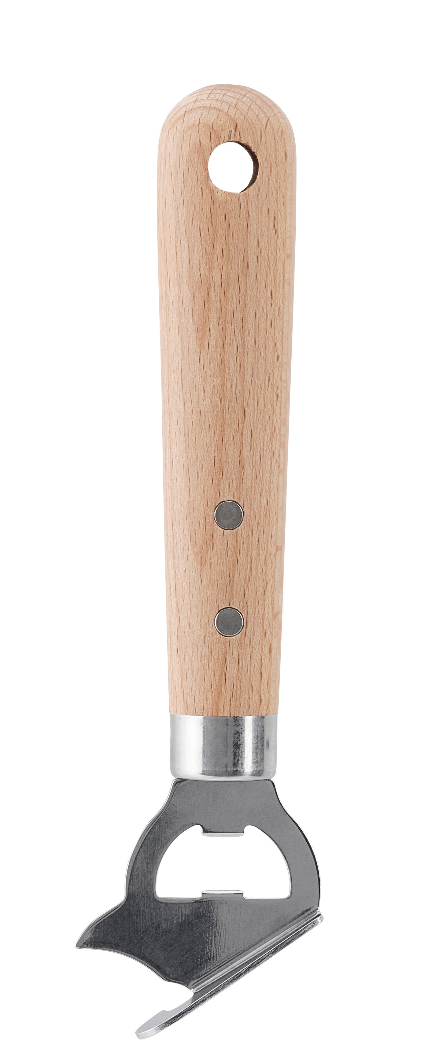 IKEA VARDAGEN flask-/konservöppnare, rostfritt stål/bok, 18 cm