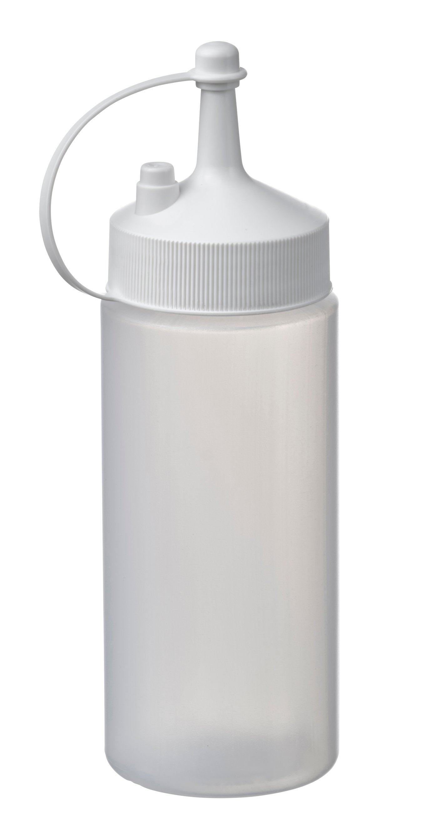 IKEA GRILLTIDER squeezeflaska, vit/transparent, 200 ml