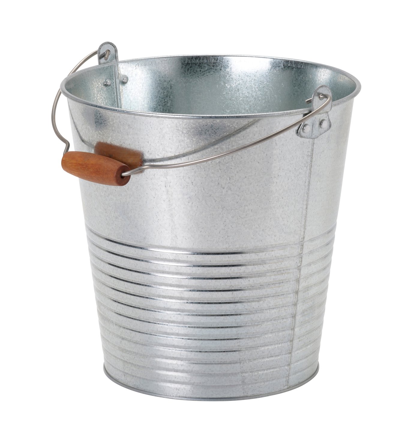IKEA KORKGRAN hink/kruka, inom-/utomhus/förzinkad, 10 l