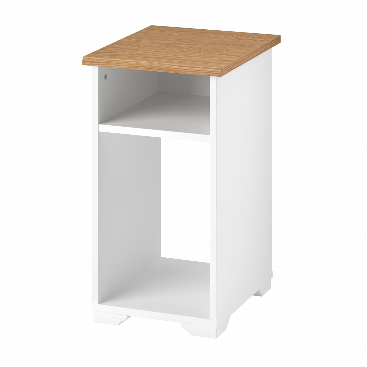 IKEA SKRUVBY sidobord, vit, 40x32 cm