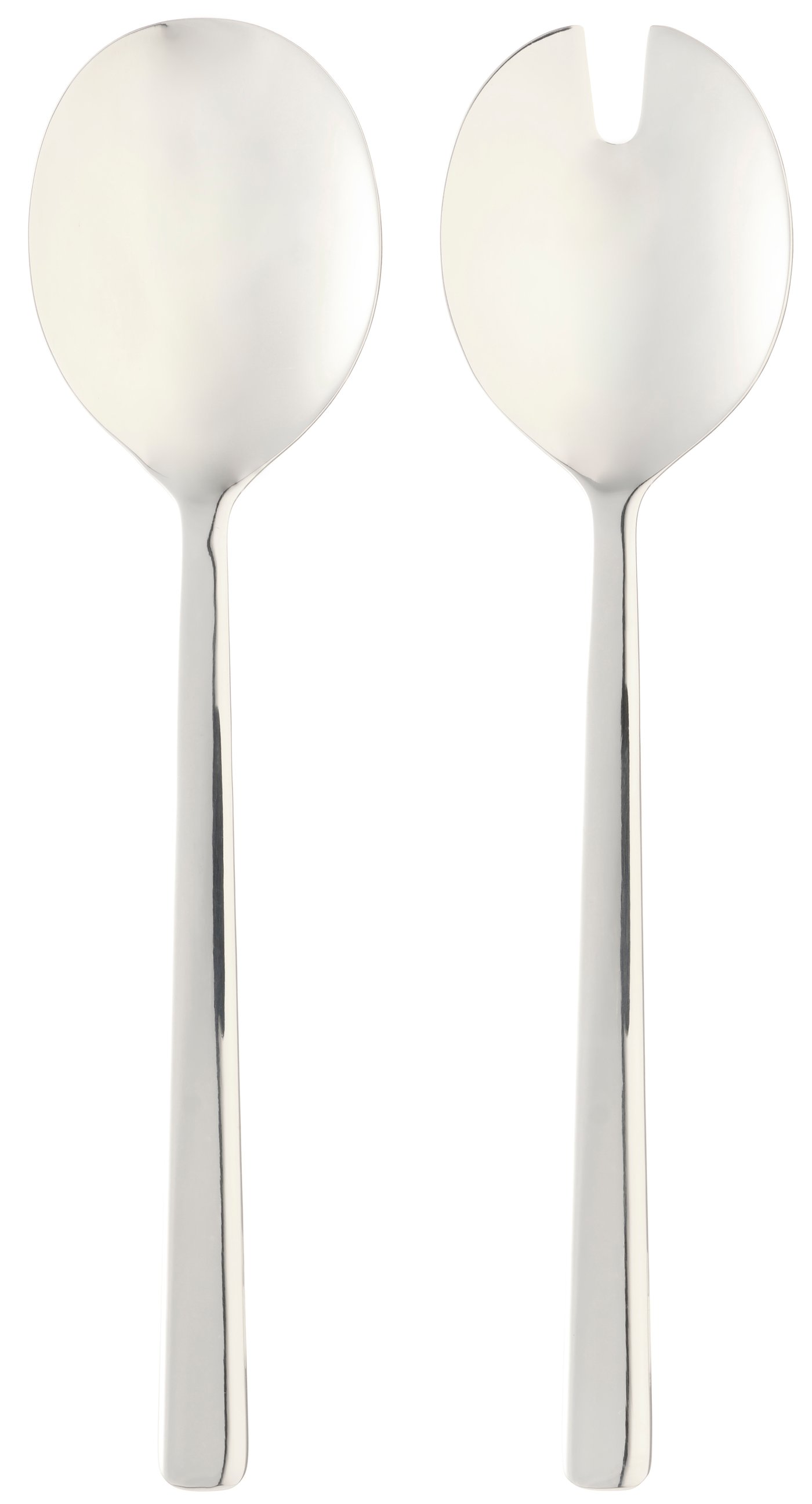 IKEA LÖFTESRIK salladsbestick 2 delar, rostfritt stål, 29 cm