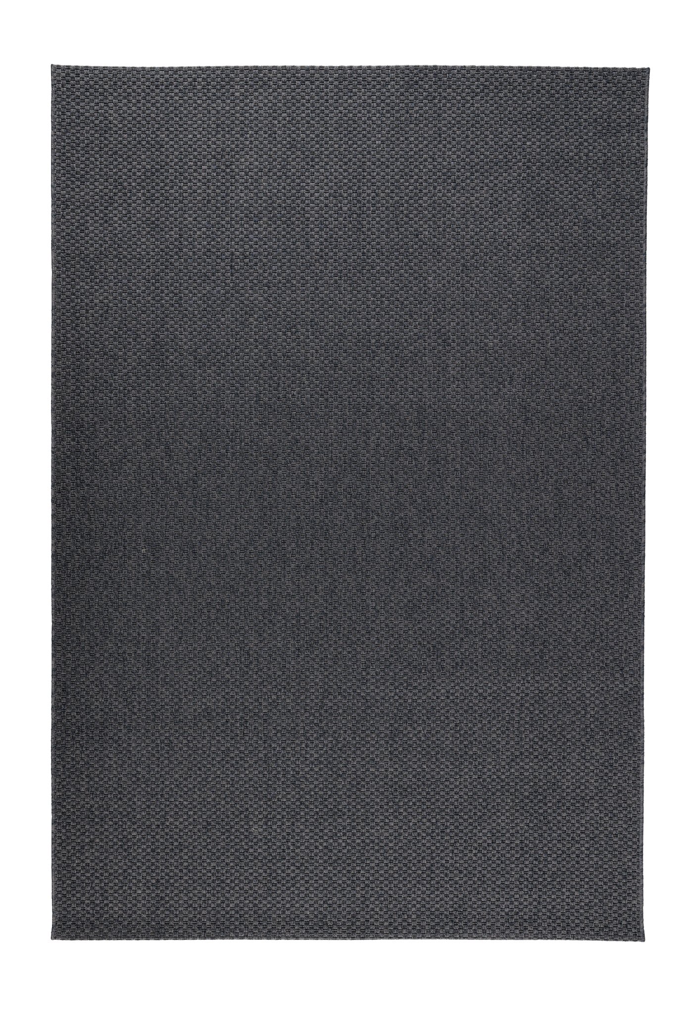 IKEA MORUM matta slätvävd, inom-/utomhus, mörkgrå, 160x230 cm