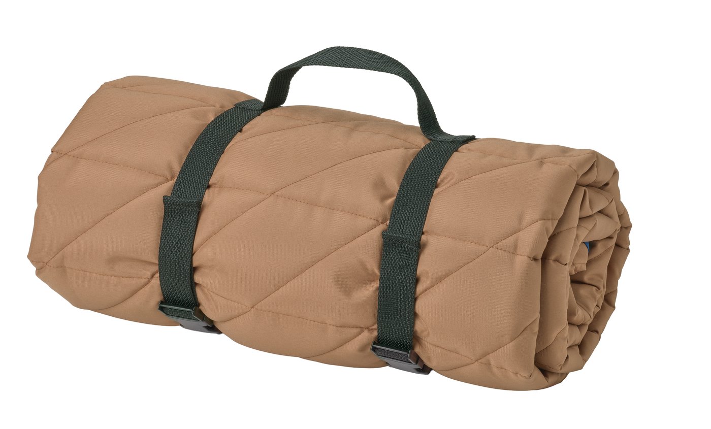 IKEA SOLUPPGÅNG picknickfilt, brun, 130x170 cm