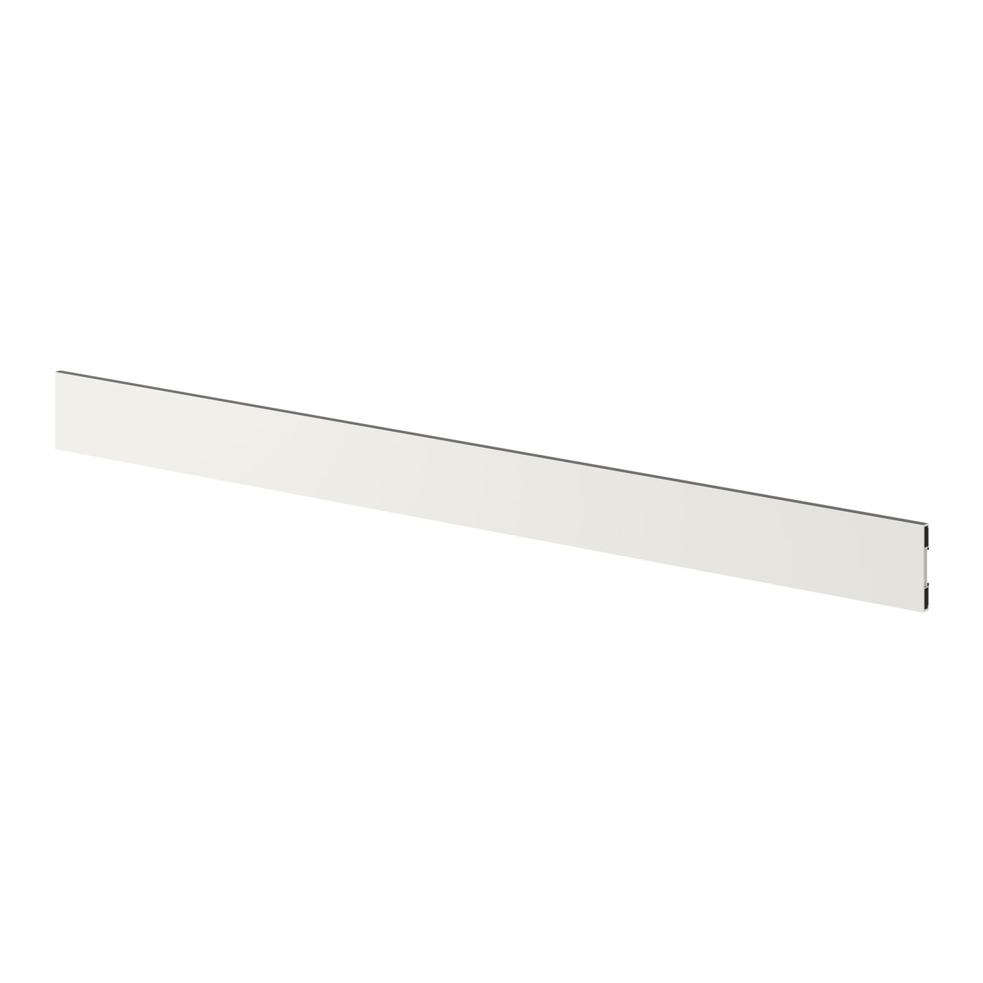 IKEA FÖRBÄTTRA sockel, vit, 220x8 cm