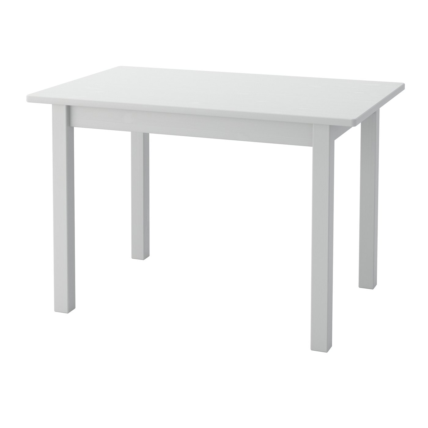 IKEA SUNDVIK barnbord, grå, 76x50 cm