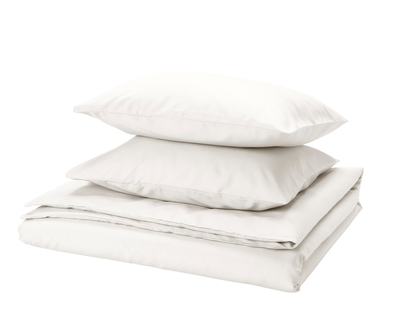 IKEA PILTANDVINGE påslakan 2 örngott, vit, 240x220/50x60 cm