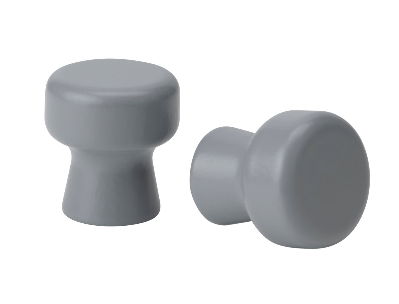 IKEA ODLINGSGRÄNS knopp, grå, 27 mm