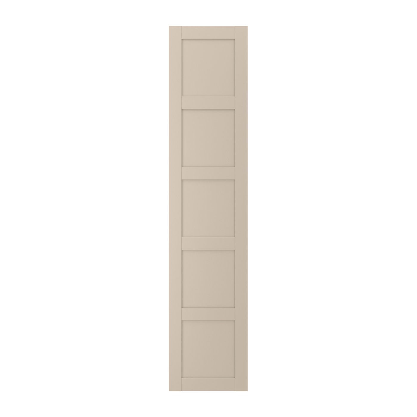 IKEA BERGSBO dörr, gråbeige, 50x229 cm
