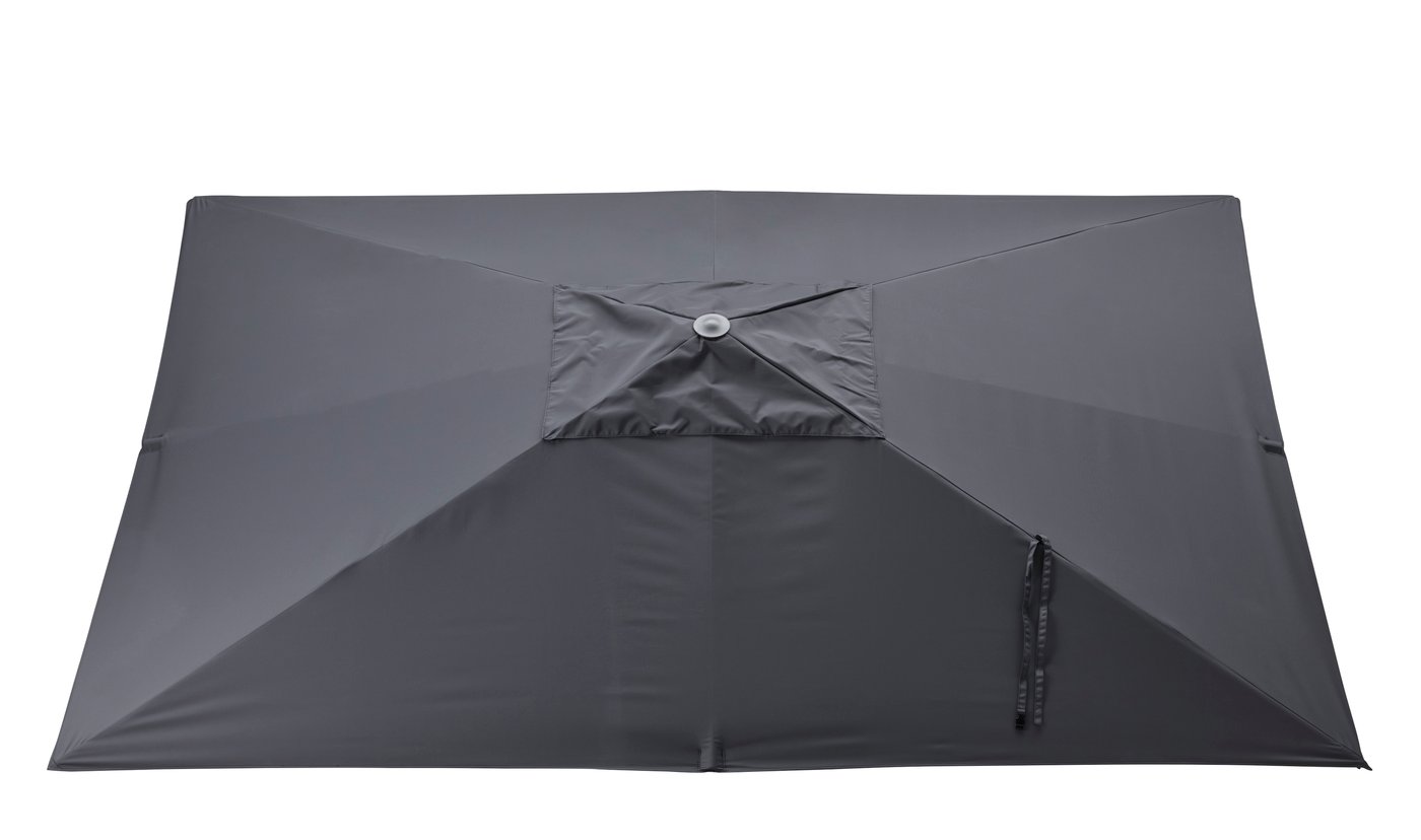 IKEA SEGLARÖ parasolltyg, antracit, 330x240 cm