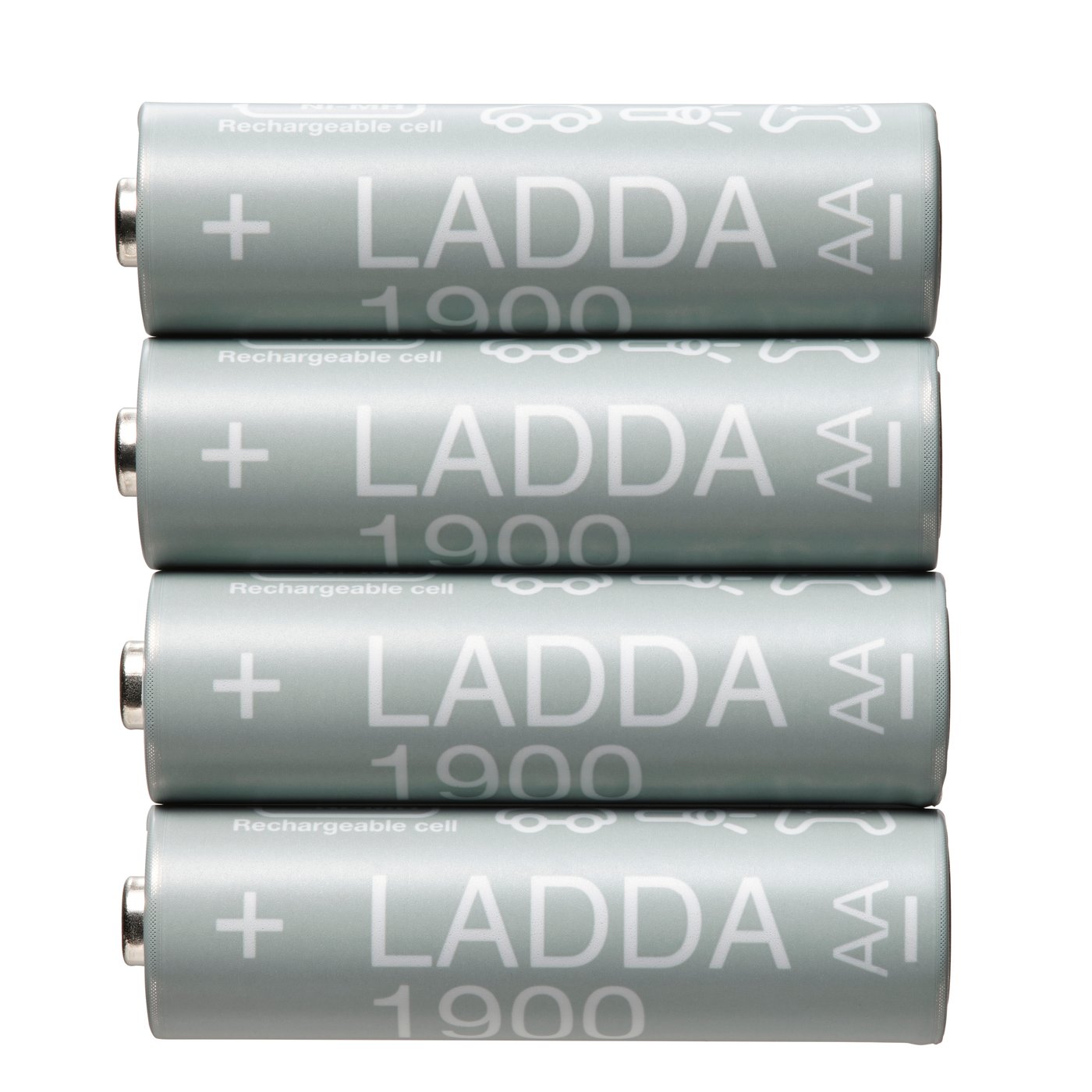 IKEA LADDA laddningsbart batteri, hr06 aa 1.2v, 1900mAh
