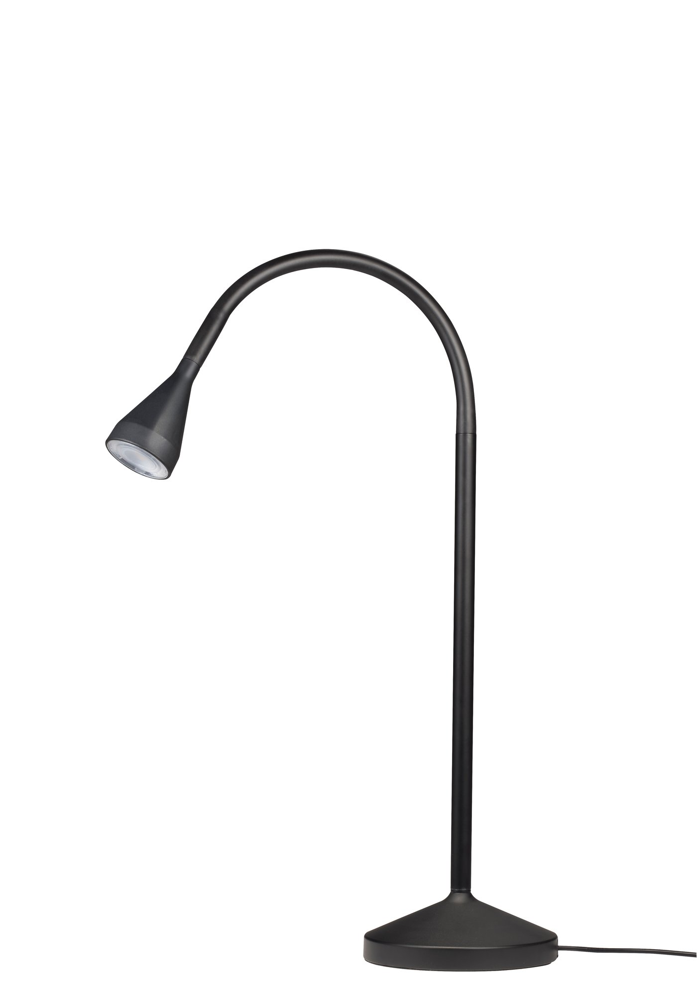IKEA NÄVLINGE LED skrivbordslampa, svart, arbetslampa