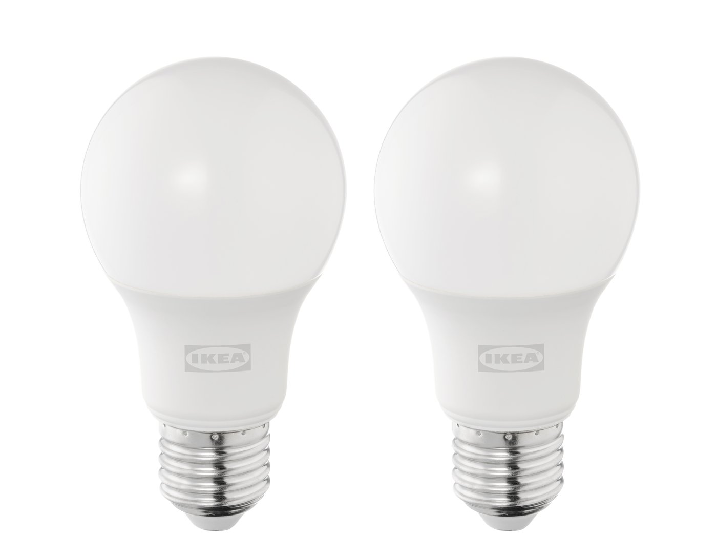 IKEA SOLHETTA LED ljuskälla E27 470 lumen, globformad opalvit