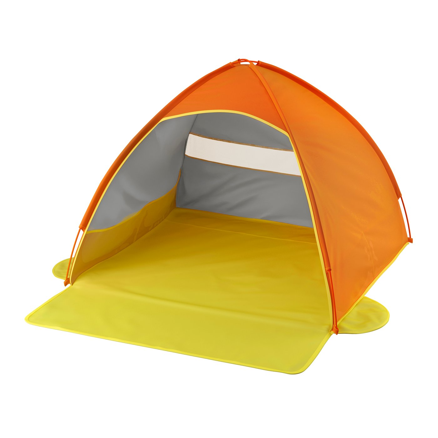 IKEA STRANDÖN sol- och vindskydd, klarorange/klargul
