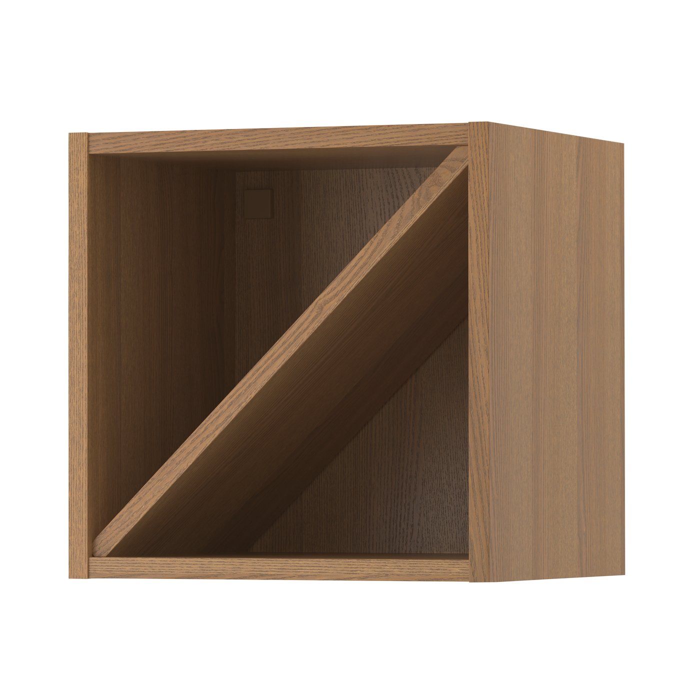 IKEA VADHOLMA vinhylla, brun/betsad ask, 40x37x40 cm
