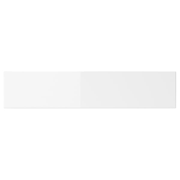 ABBETORP hylla, vit, träfiberskiva, rektangulär, minimalistisk design.